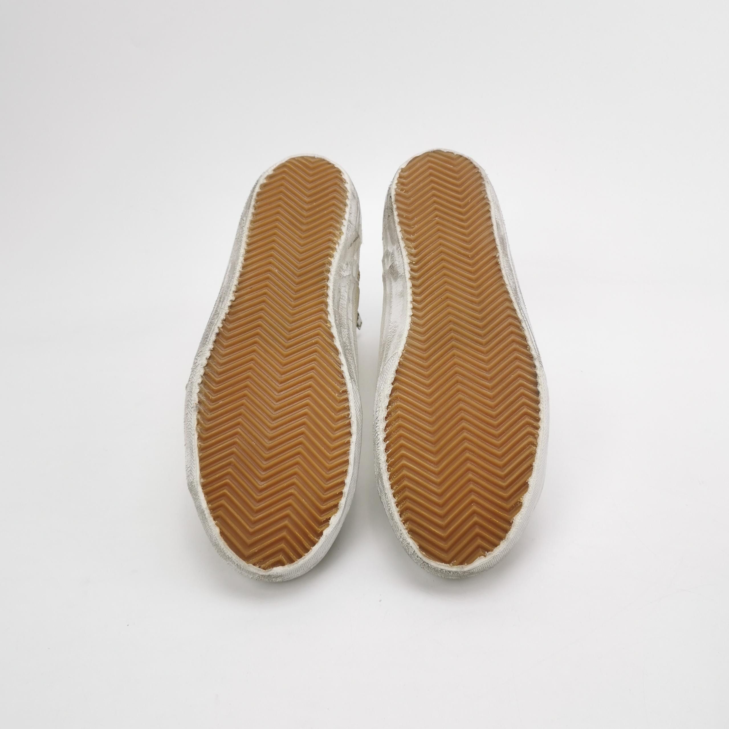 Golden Goose Golden Goose Slide Distressed Canvas Sneakers EU 41 Size US 8 / EU 41 - 6 Thumbnail