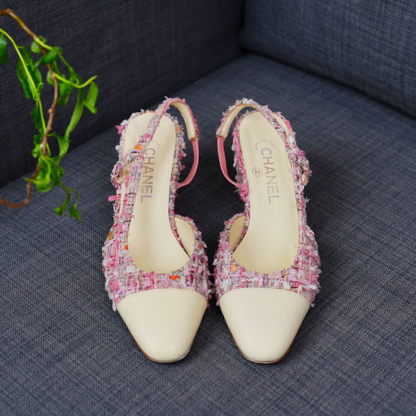 Chanel Chanel Knit Pink Sandals us_7-5 Women Size US 7.5 / IT 37.5 - 4 Thumbnail
