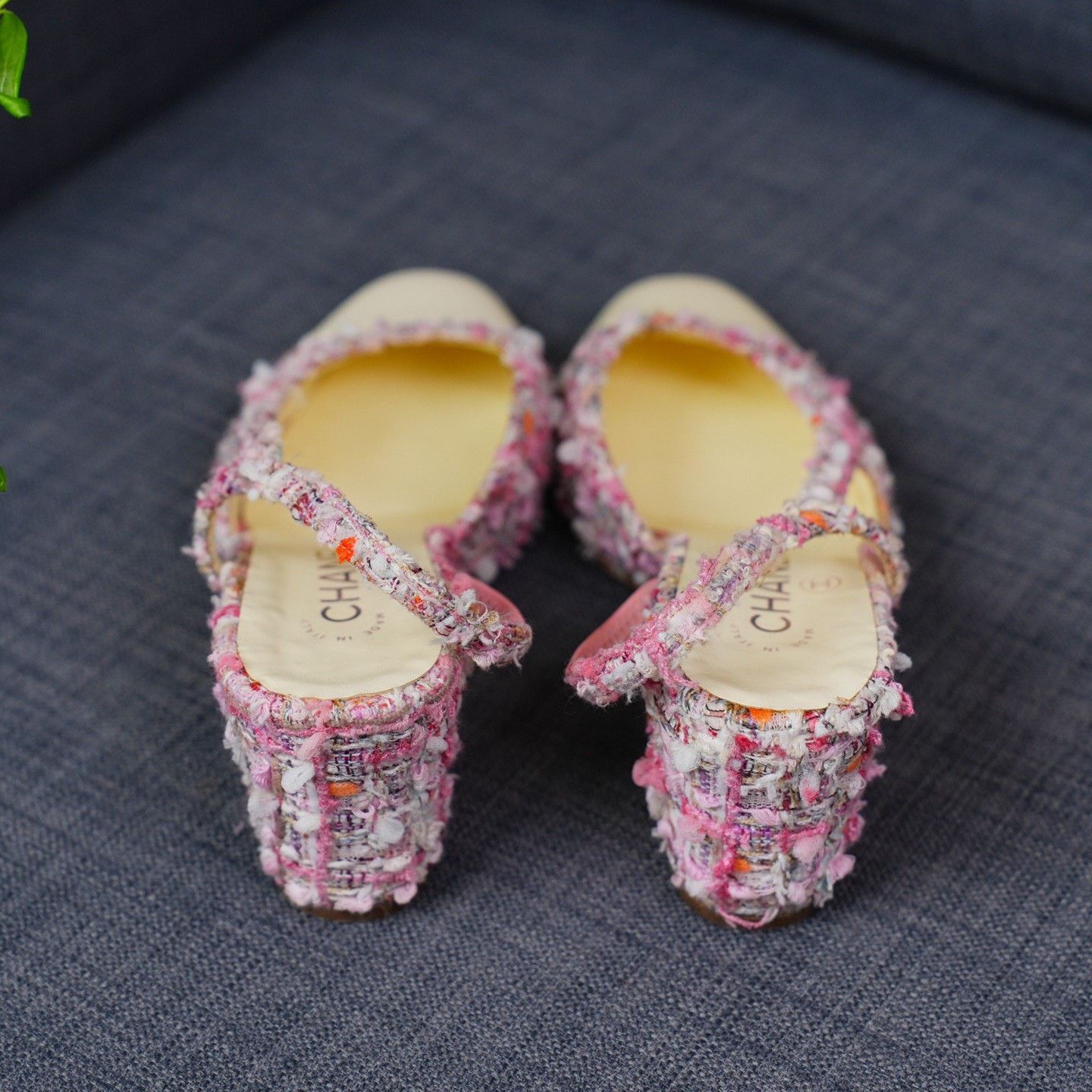 Chanel Chanel Knit Pink Sandals us_7-5 Women Size US 7.5 / IT 37.5 - 6 Thumbnail
