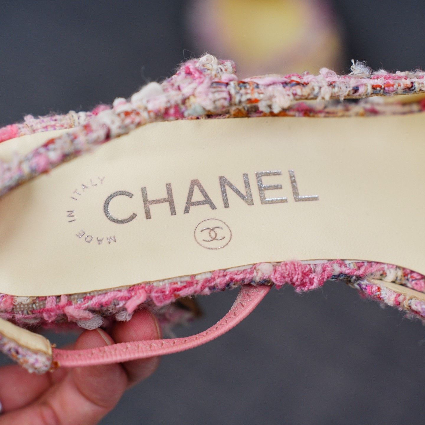 Chanel Chanel Knit Pink Sandals us_7-5 Women Size US 7.5 / IT 37.5 - 8 Thumbnail
