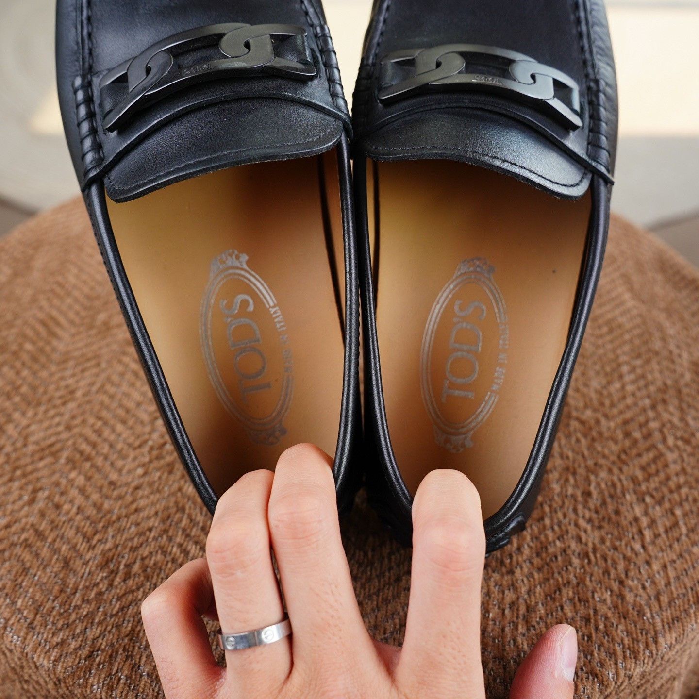 Tod's Tod's Leather Black Lowtop Sneakers us_9 Women Size US 9 / IT 39 - 6 Thumbnail