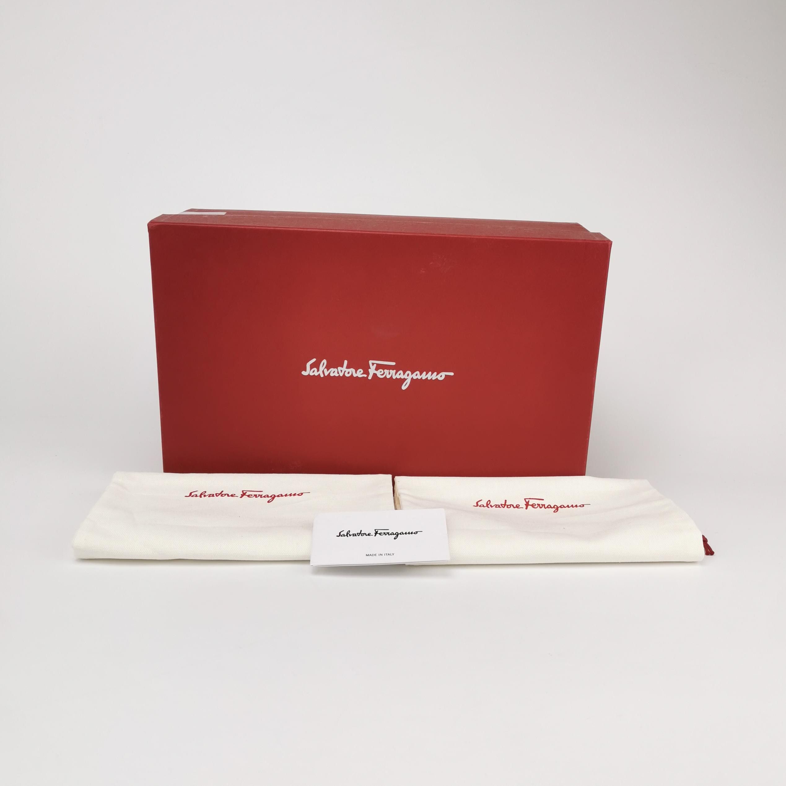 Salvatore Ferragamo Salvatore Ferragamo Textured Leather Loafers EU 42.5 Size US 9 / EU 42 - 7 Thumbnail