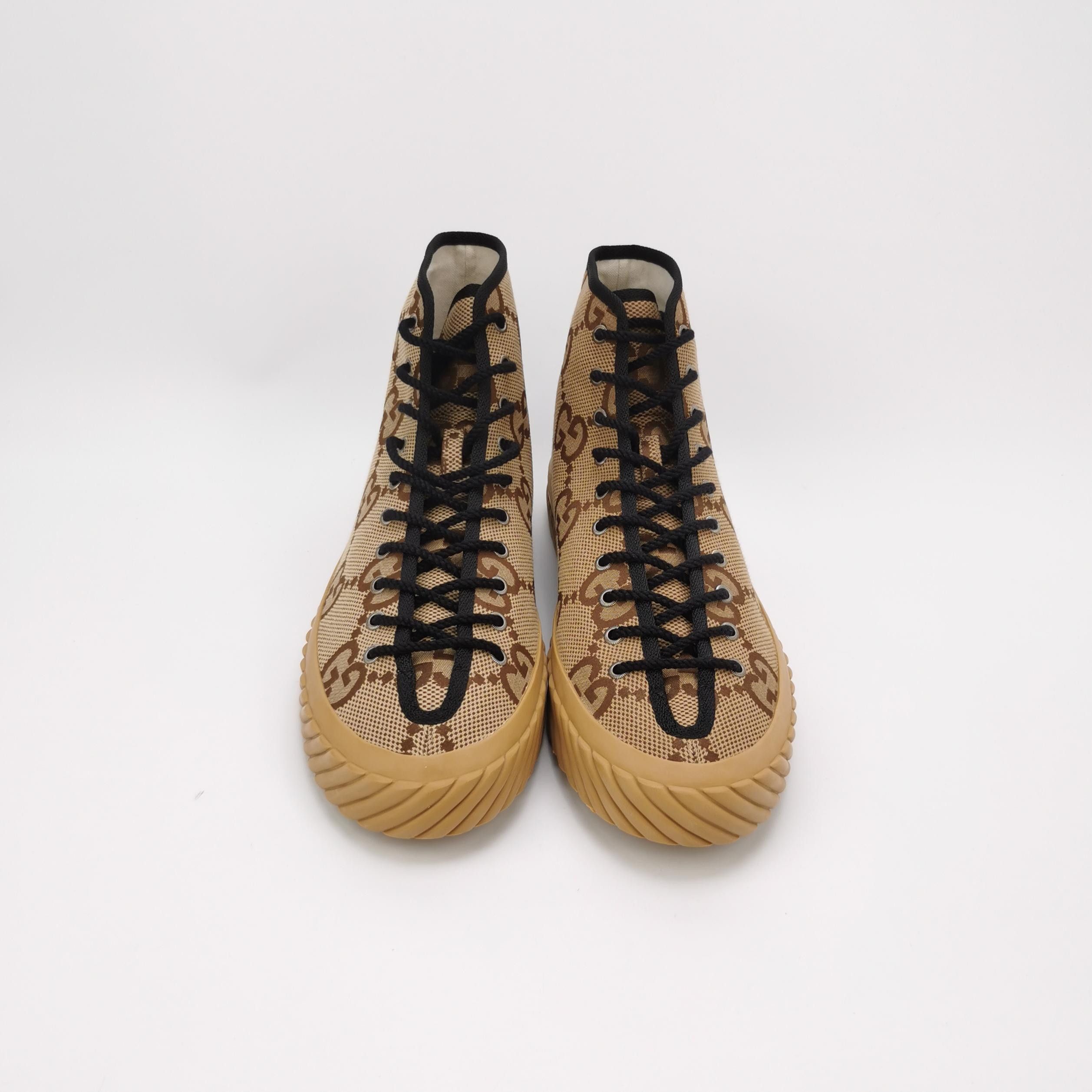 Gucci Gucci GG Canvas High Top Sneakers Size 12 Size US 13 / EU 46 - 4 Thumbnail