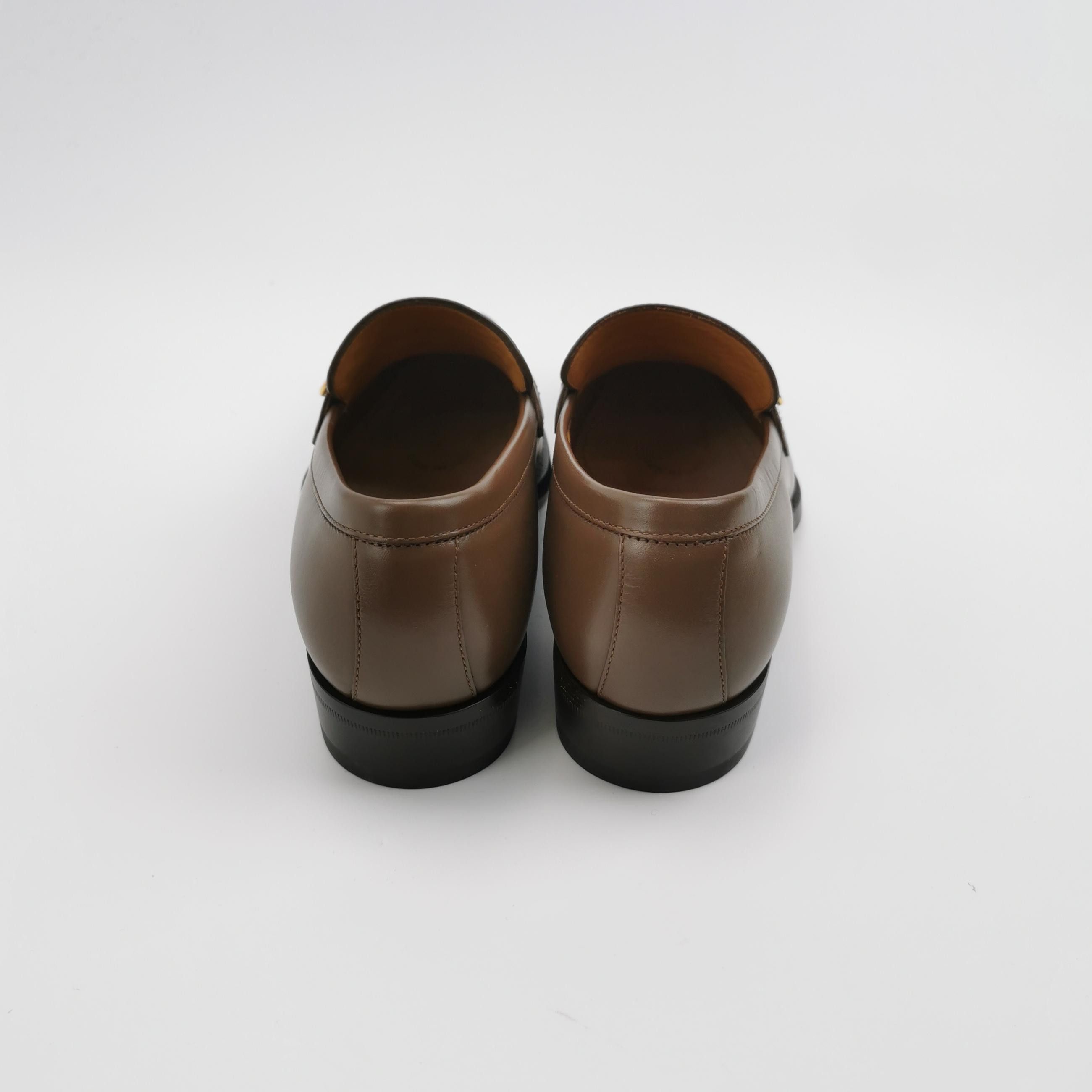 Gucci Gucci Horsebit Leather Loafers Size 39.5 Size US 6 / EU 39 - 5 Thumbnail