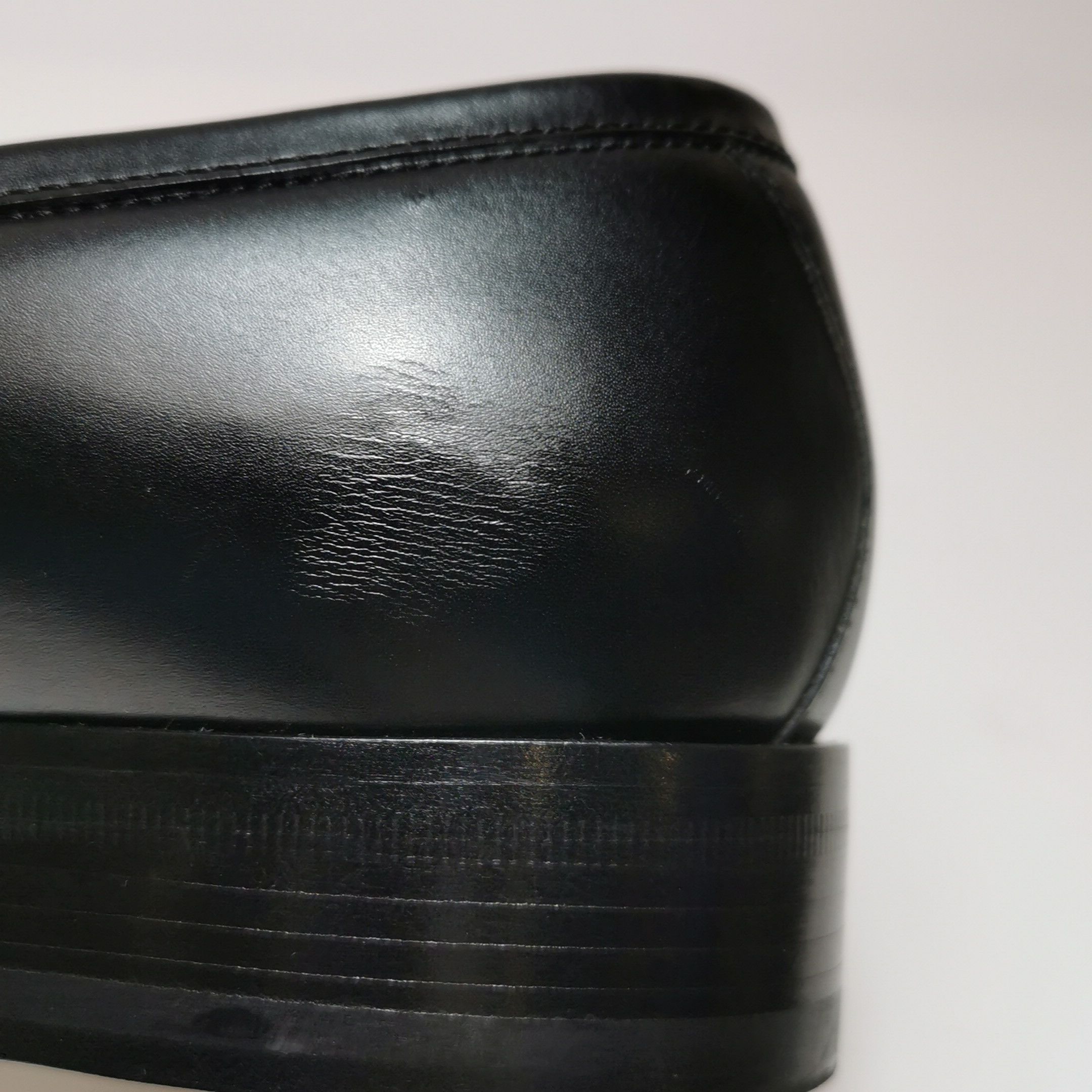 Gucci Gucci Interlocking G Leather Loafers US 6.5 Size US 6 / EU 39 - 8 Thumbnail