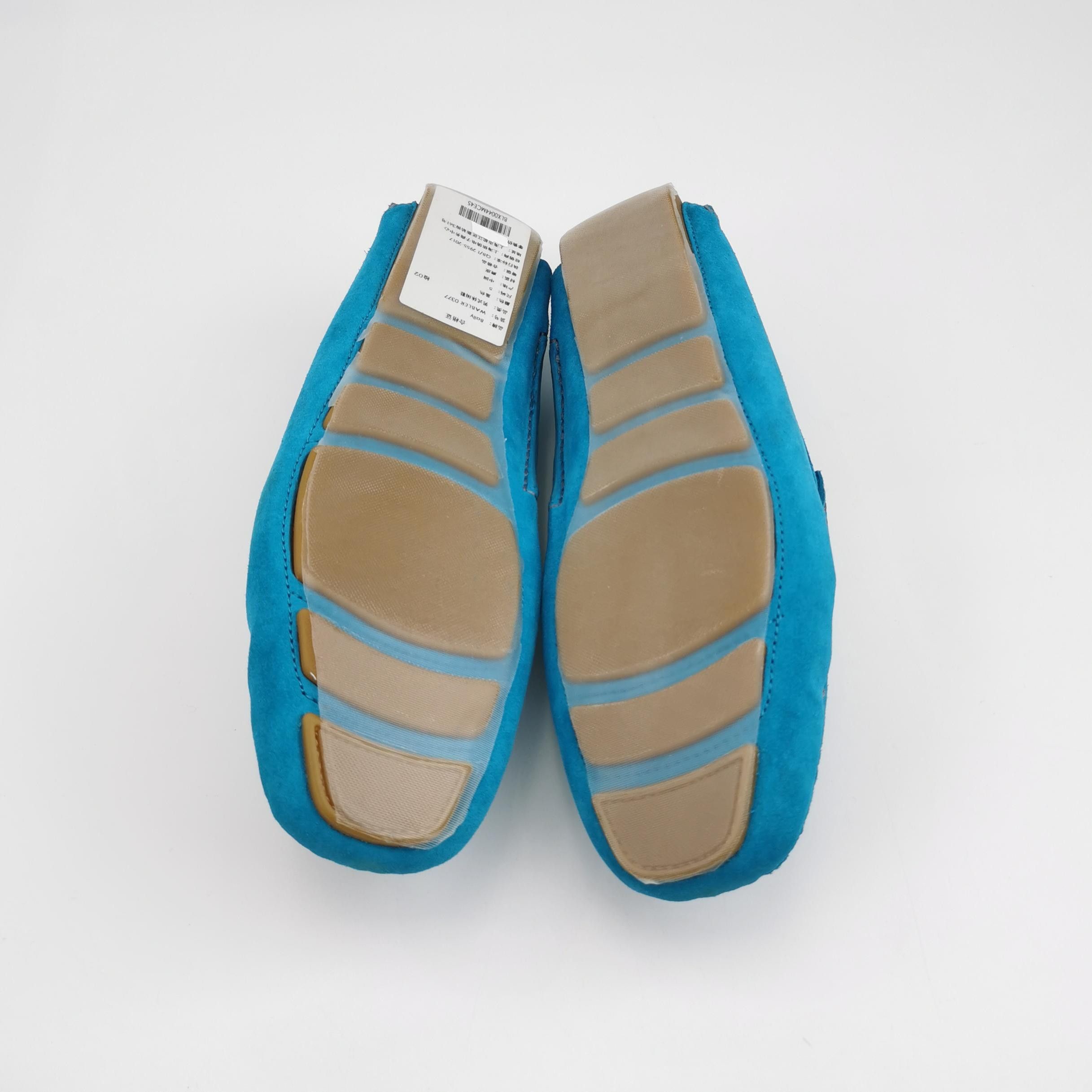 Bally Bally Blue Suede Striped Logo Loafers Size 39 Size US 6 / EU 39 - 6 Thumbnail