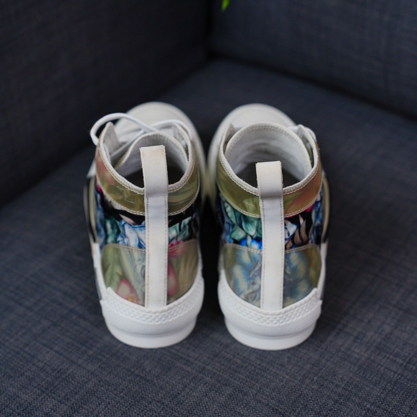 Dior Dior Collab Hitop Sneakers 6.5 Men Size US 6.5 / EU 39-40 - 6 Thumbnail