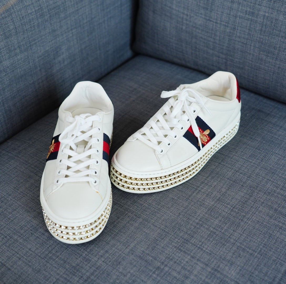 Gucci Gucci Clear Lowtop Sneakers us_5-5 Women Size US 5.5 / IT 35.5 - 4 Thumbnail