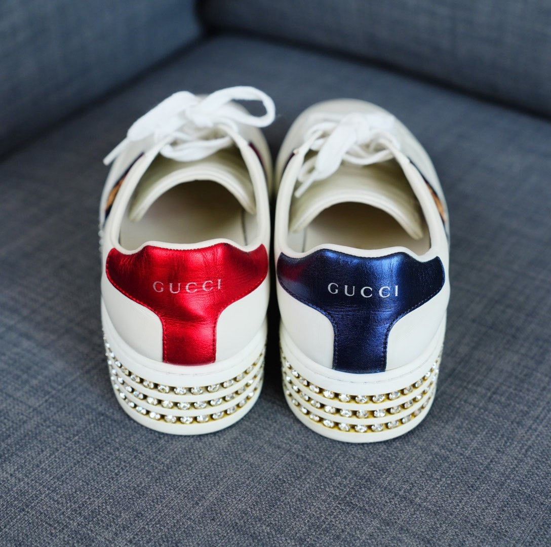 Gucci Gucci Clear Lowtop Sneakers us_5-5 Women Size US 5.5 / IT 35.5 - 5 Thumbnail