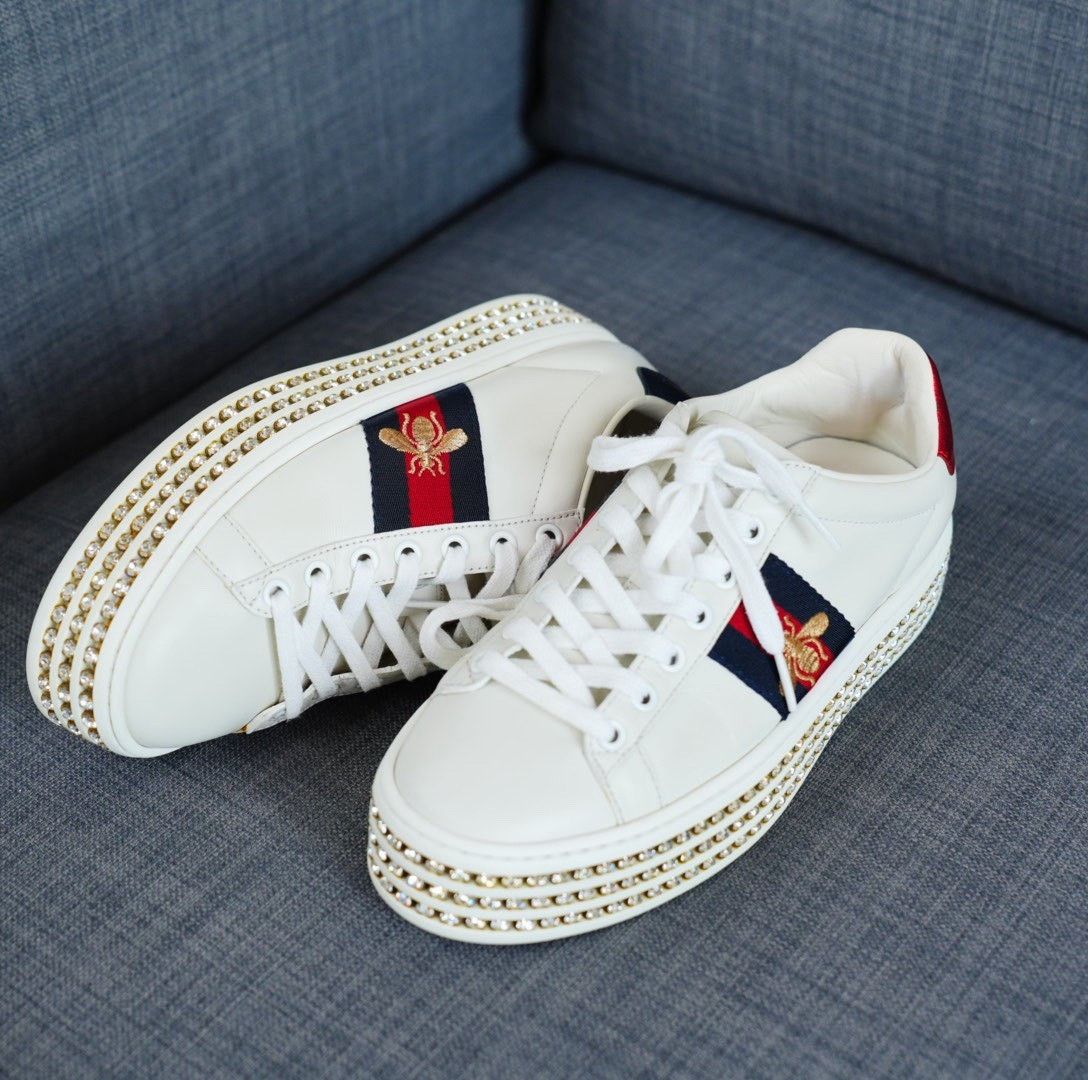 Gucci Gucci Clear Lowtop Sneakers us_5-5 Women Size US 5.5 / IT 35.5 - 2 Thumbnail