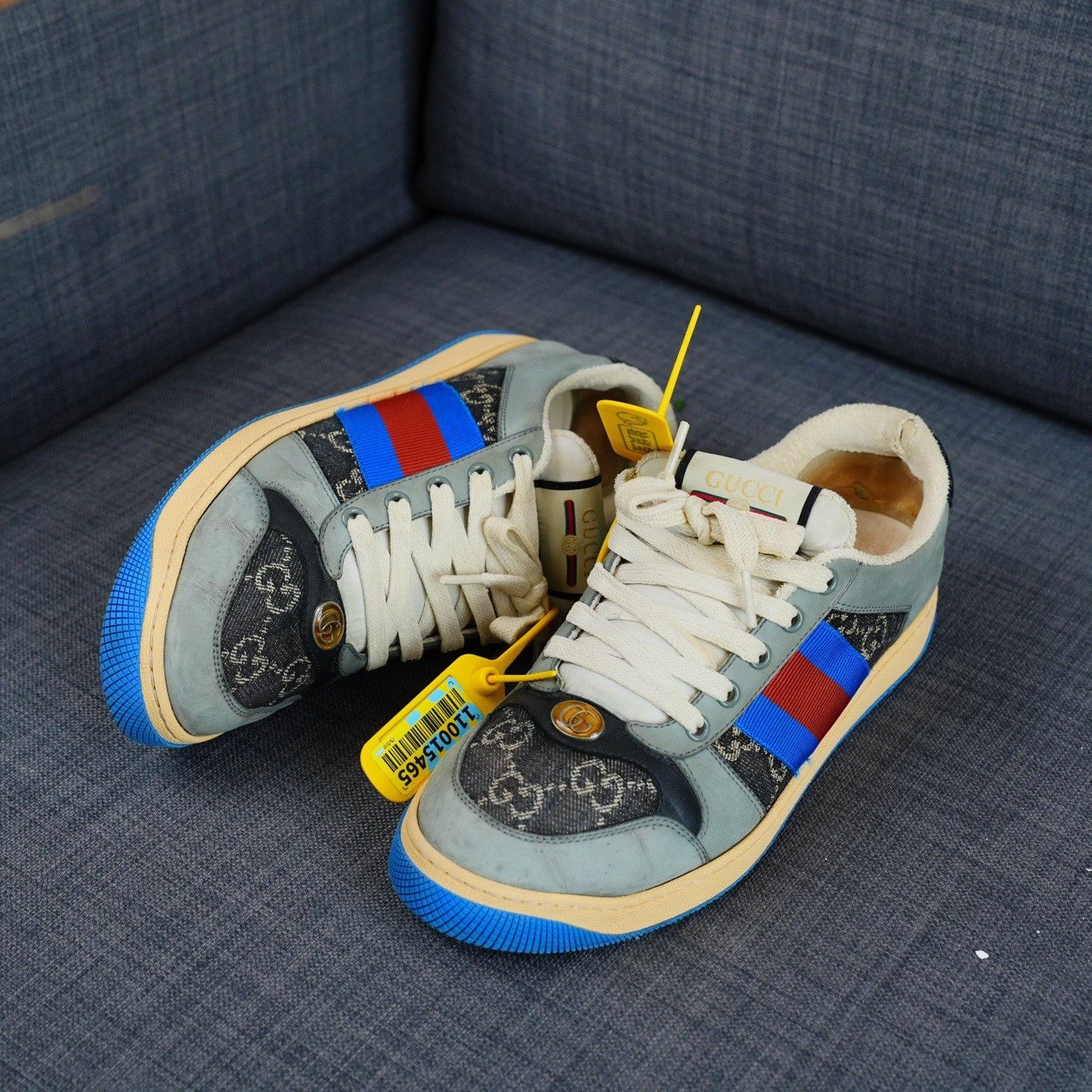Gucci Gucci Distressed Multi Lowtop Sneakers 7.5 Men Size US 7.5 / EU 40-41 - 2 Thumbnail