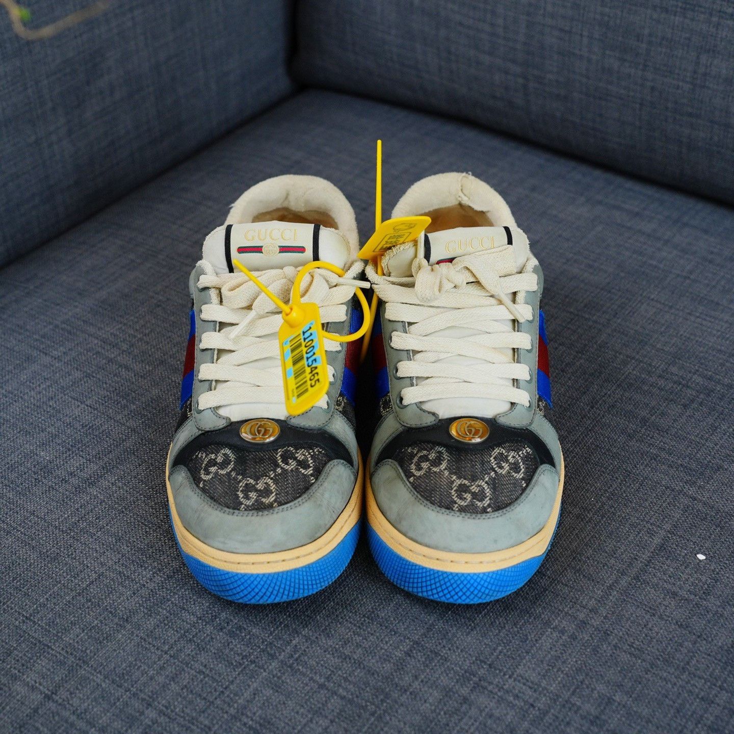 Gucci Gucci Distressed Multi Lowtop Sneakers 7.5 Men Size US 7.5 / EU 40-41 - 5 Thumbnail