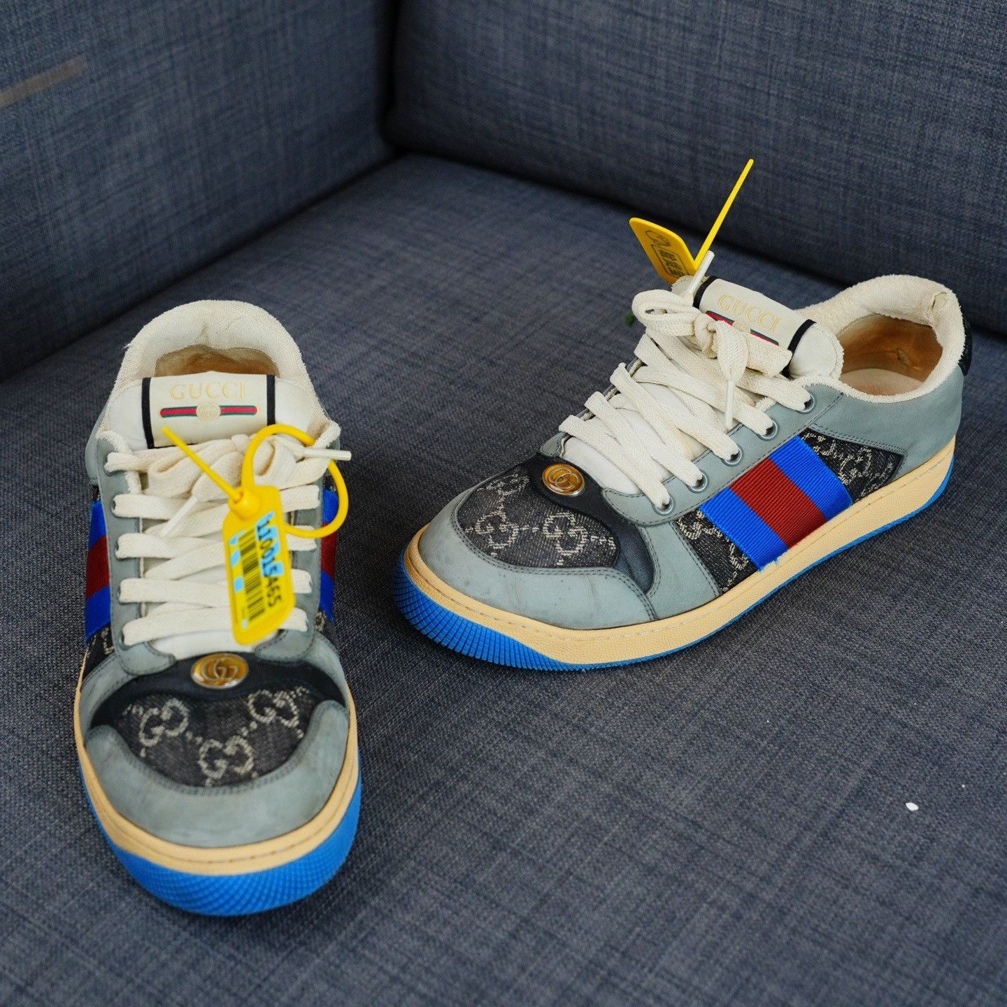 Gucci Gucci Distressed Multi Lowtop Sneakers 7.5 Men Size US 7.5 / EU 40-41 - 3 Thumbnail
