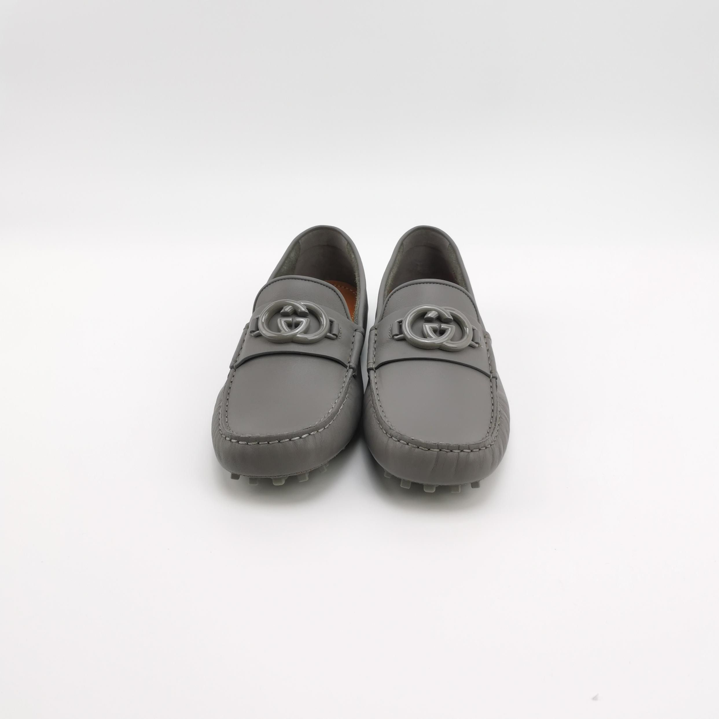 Gucci Gucci Double G Leather Driving Loafers 7.5 Size US 8 / EU 41 - 4 Thumbnail