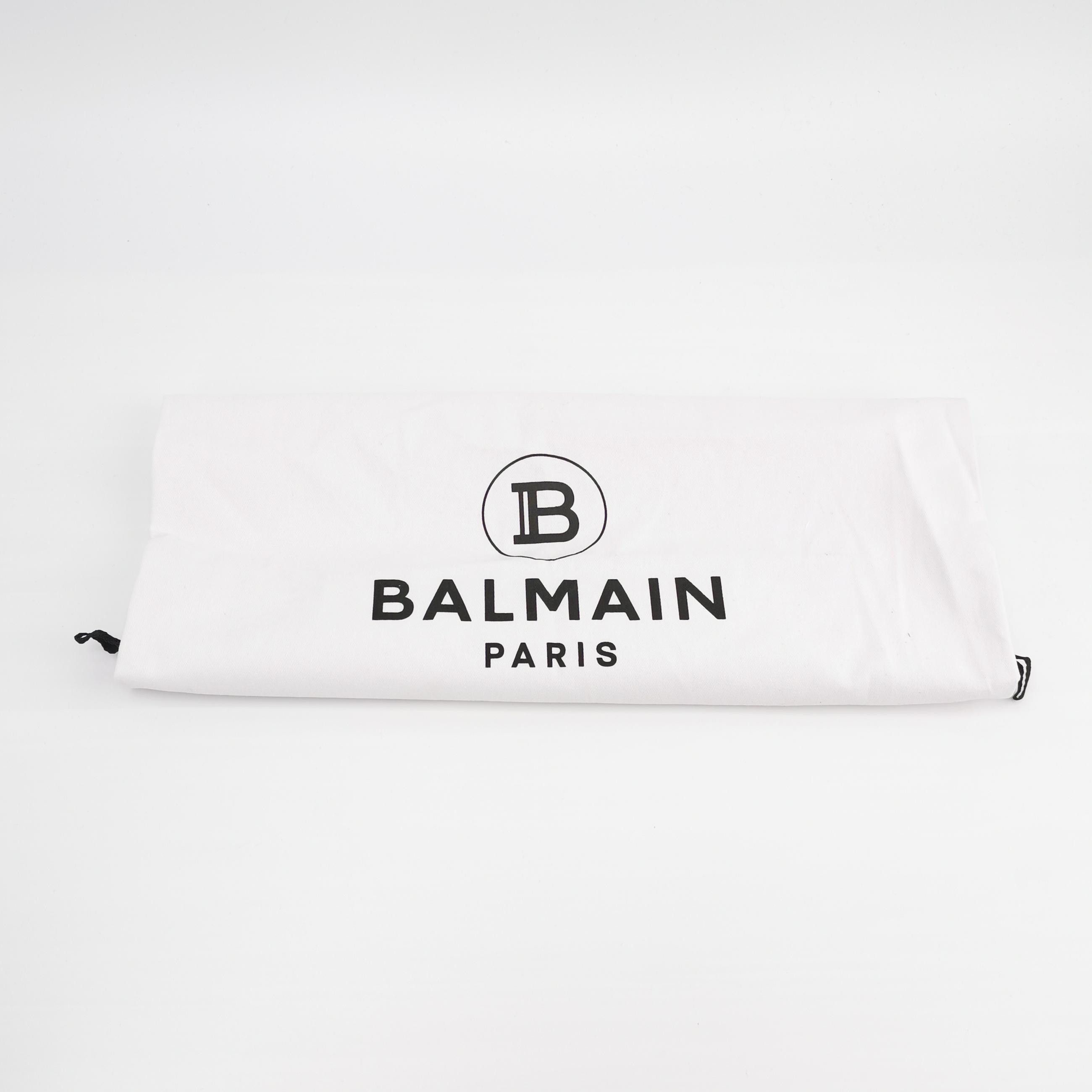 Balmain Balmain Quilted Leather B-IT Slides 42 Size US 9 / EU 42 - 7 Thumbnail