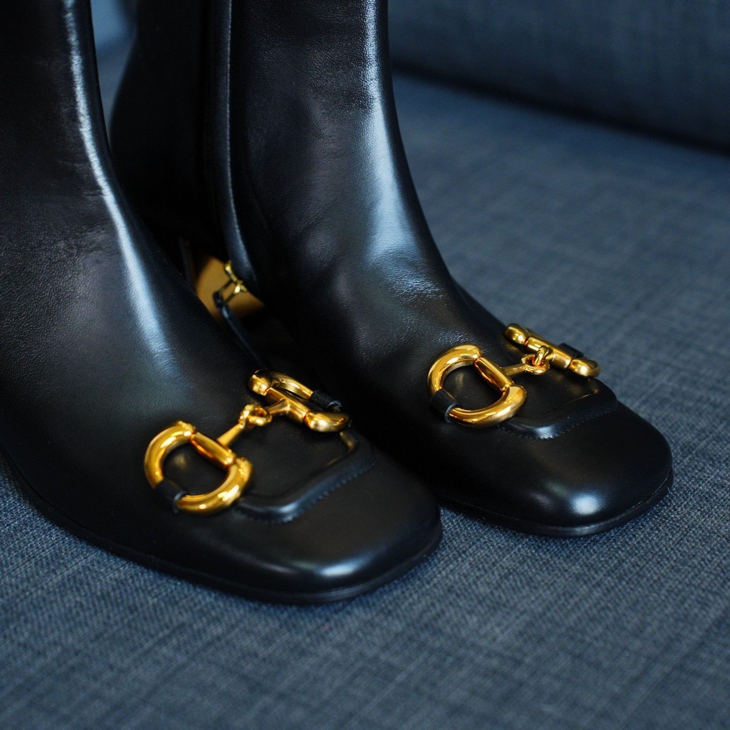 Gucci Gucci Black Boots us_5-5 Women Size US 5.5 / IT 35.5 - 3 Thumbnail