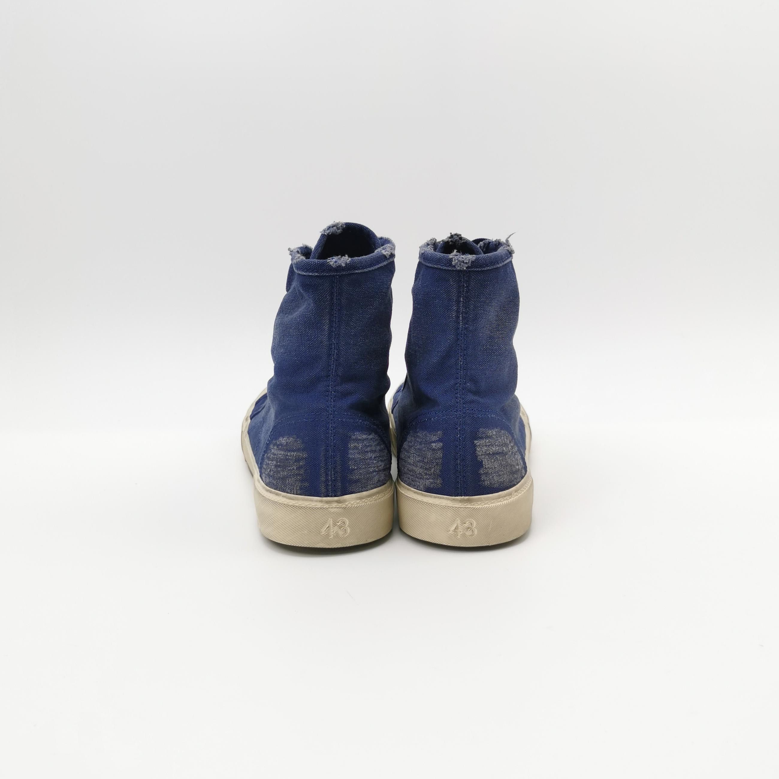 Balenciaga Balenciaga Paris Distressed Hi-Top Sneakers 43 Size US 10 / EU 43 - 5 Thumbnail