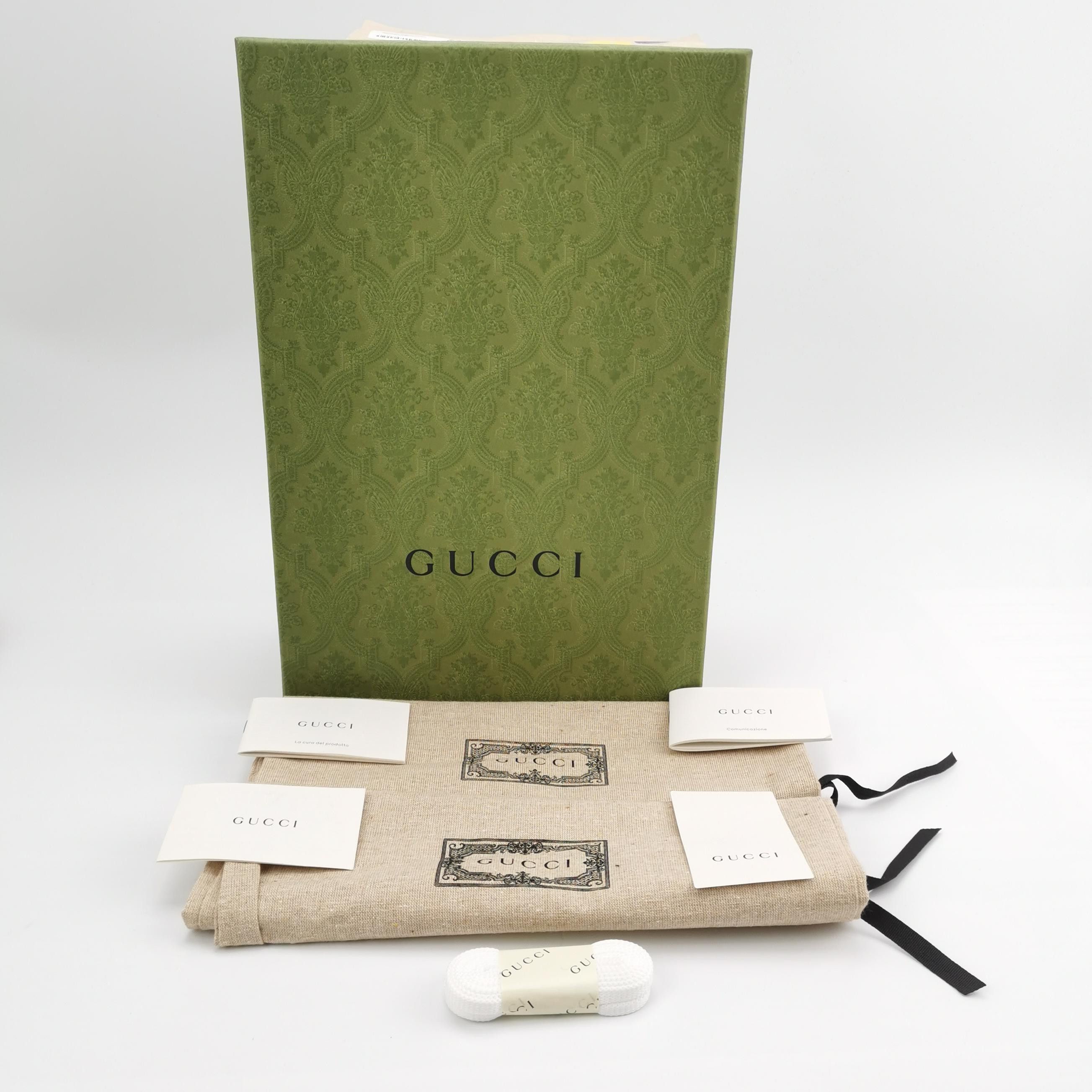 Gucci Gucci Basket Low-Top Sneakers EU 44 Size US 11 / EU 44 - 7 Thumbnail
