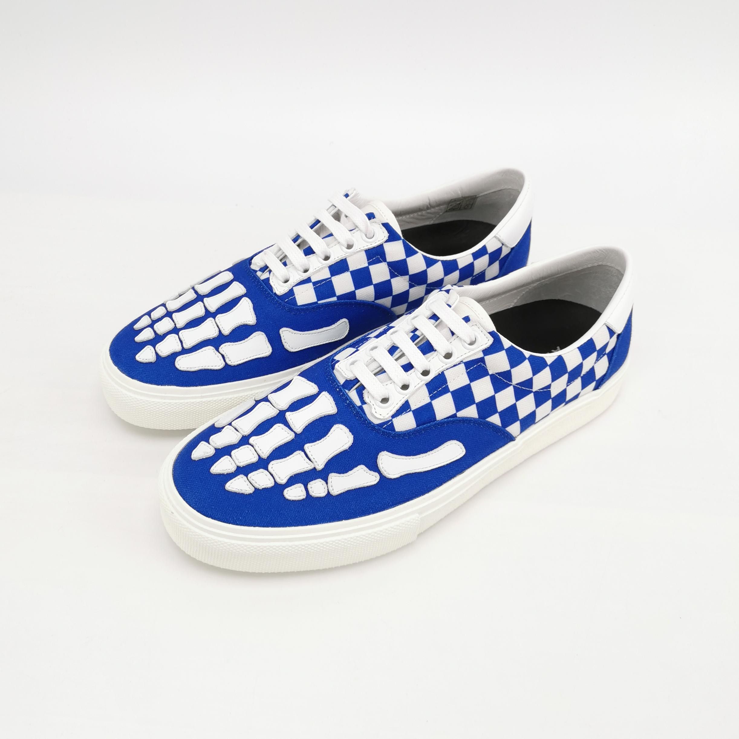 Amiri Amiri Checkerboard Skel Low Sneakers 41 Size US 8 / EU 41 - 3 Thumbnail