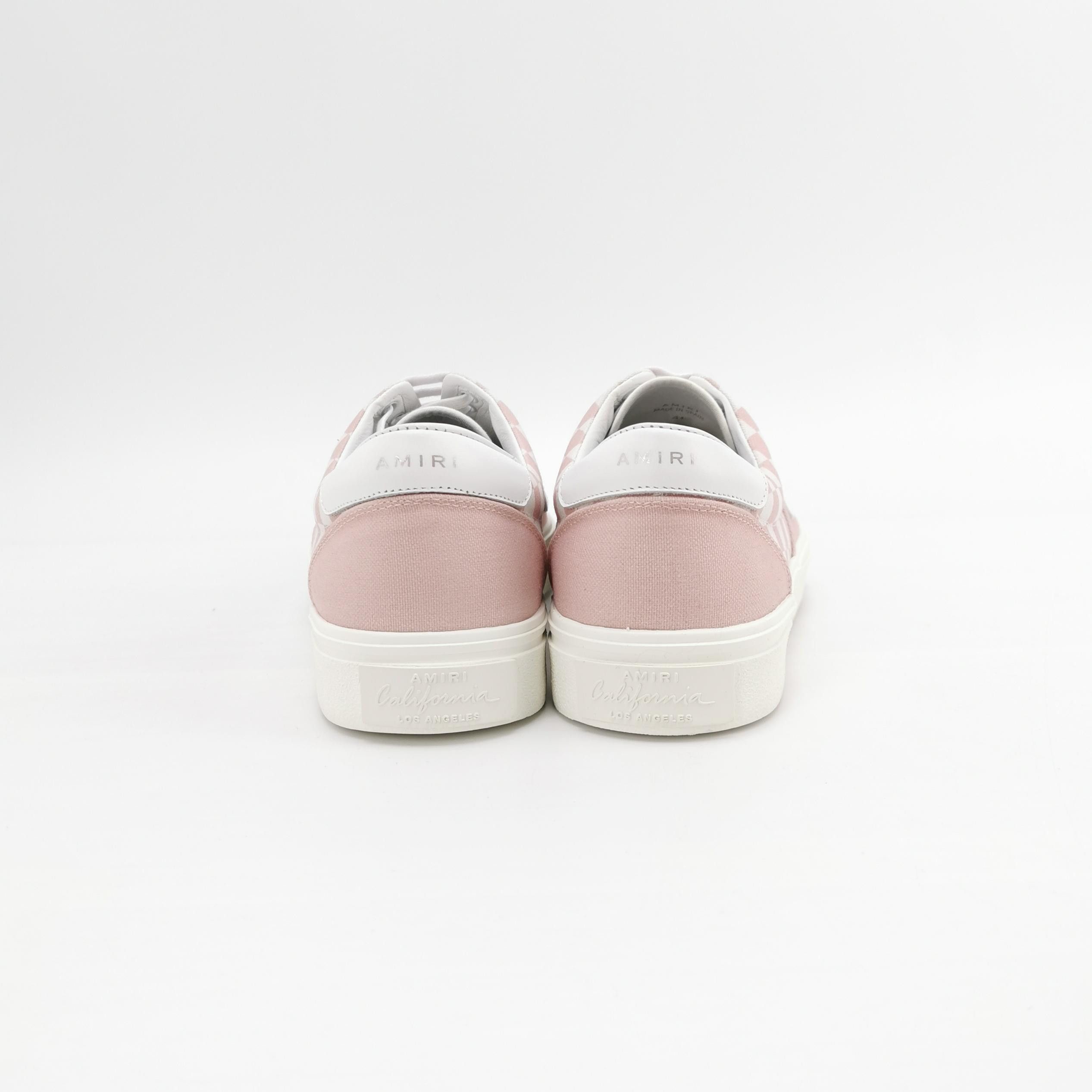 Amiri Amiri Skel Pink Checkerboard Sneakers 41 Size US 8 / EU 41 - 5 Thumbnail