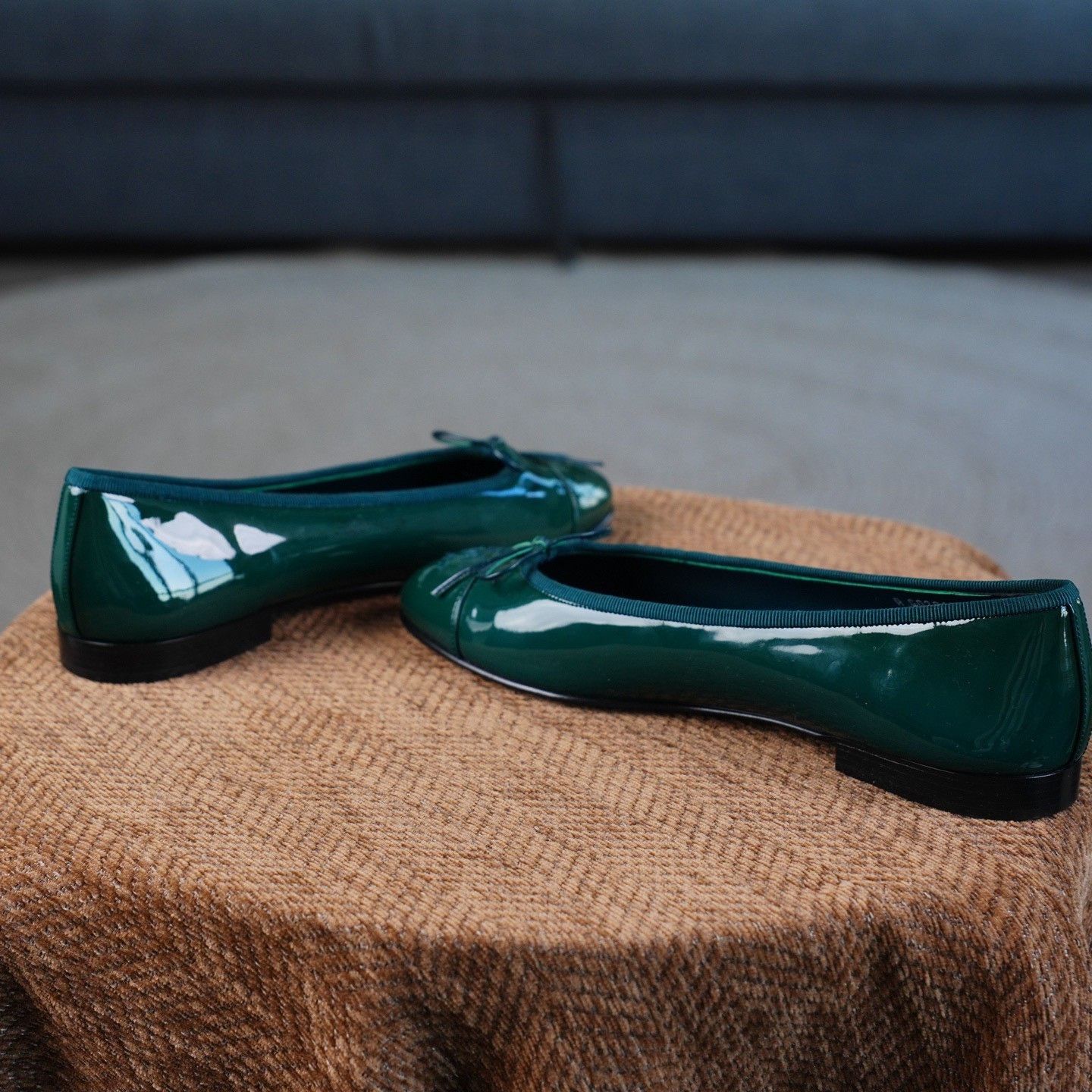 Chanel Chanel Green Lowtop Sneakers us_9-5 Women Size US 9.5 / IT 39.5 - 5 Thumbnail