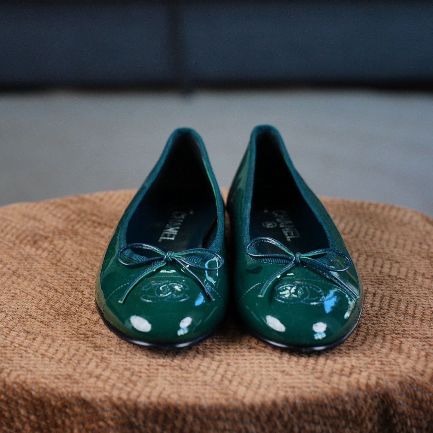 Chanel Chanel Green Lowtop Sneakers us_9-5 Women Size US 9.5 / IT 39.5 - 3 Thumbnail