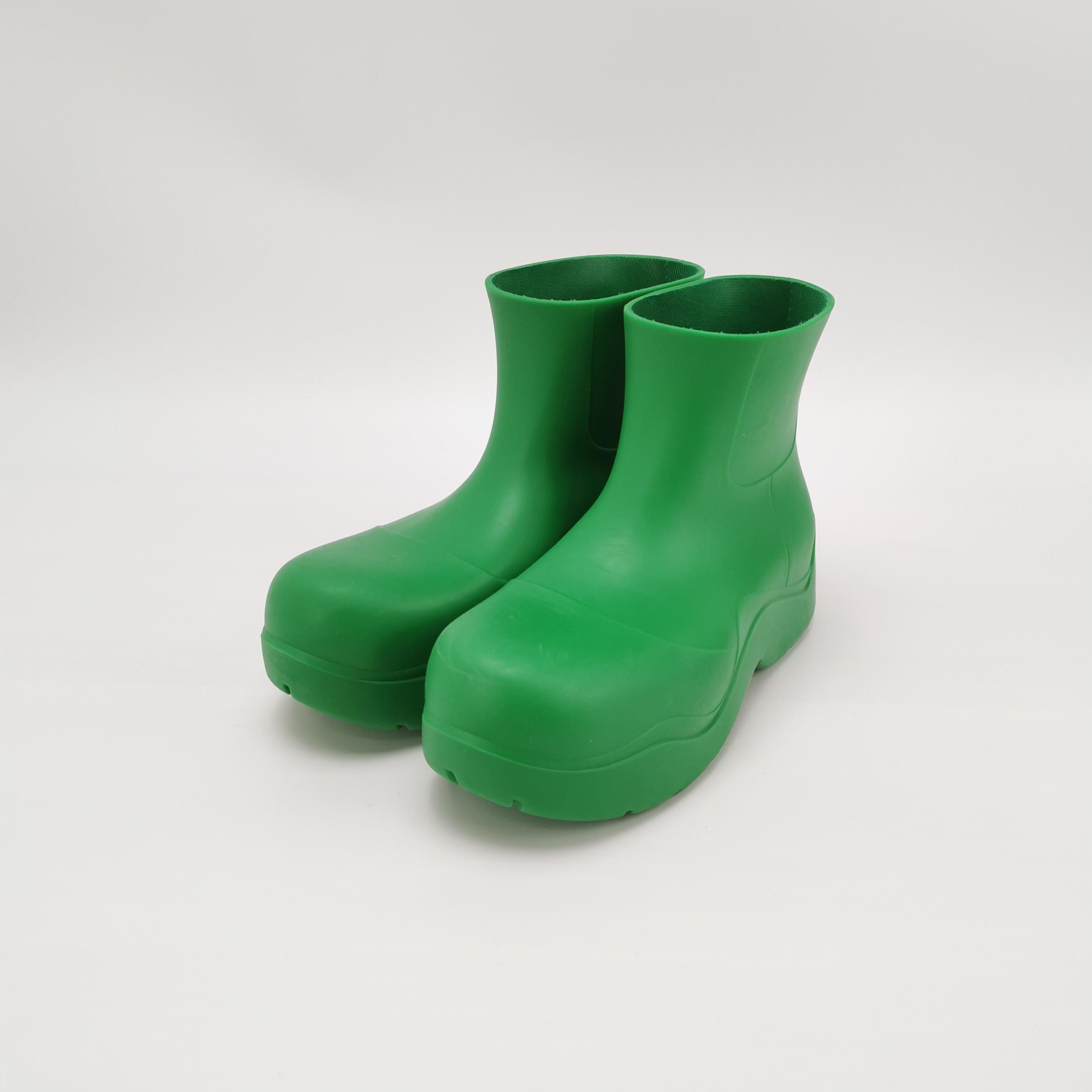 Bottega Veneta Bottega Veneta Green Puddle Boots Size 40 Size US 7 / EU 40 - 3 Thumbnail