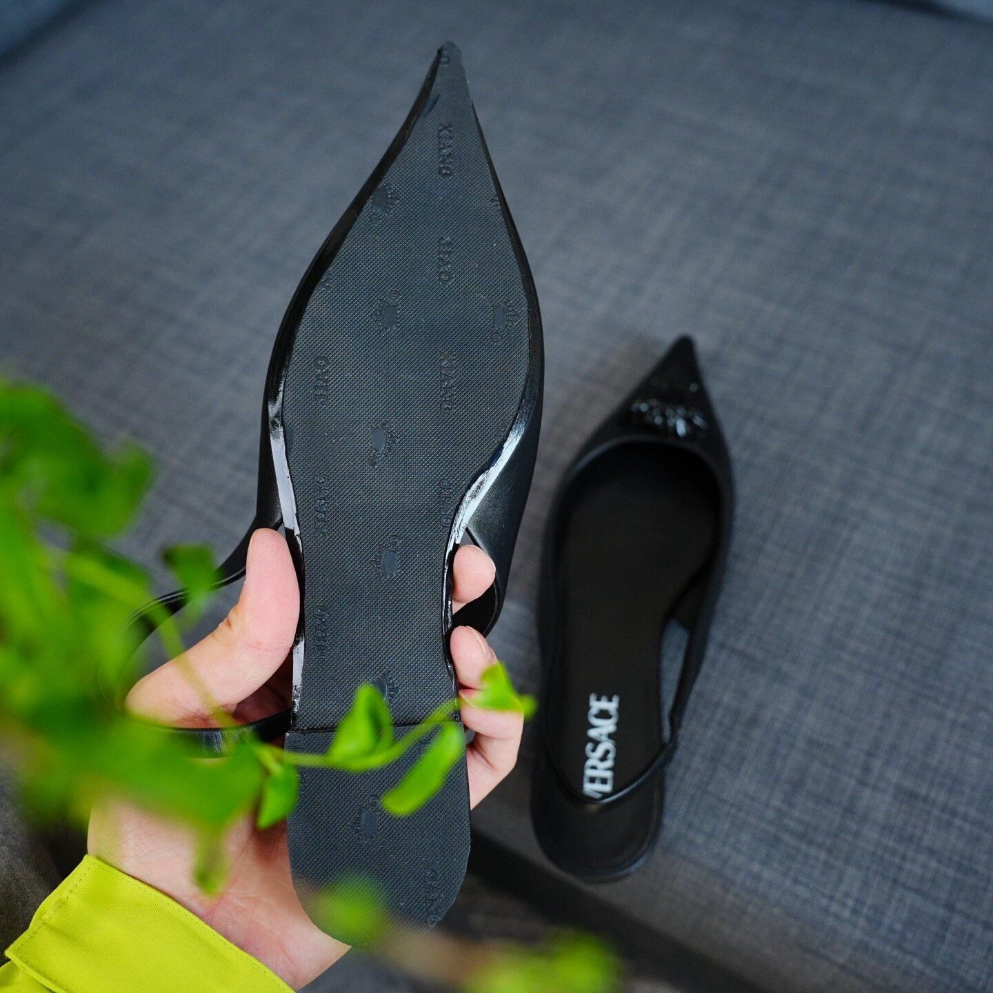 Versace Versace Black Sandals us_8-5 Women Size US 8.5 / IT 38.5 - 6 Thumbnail