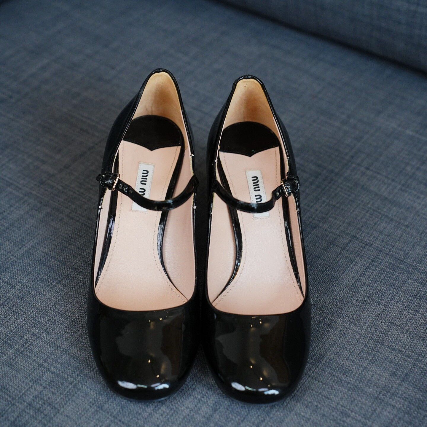 Miu Miu Miu Miu Patent Black Lowtop Sneakers us_8 Women Size US 8 / IT 38 - 5 Thumbnail