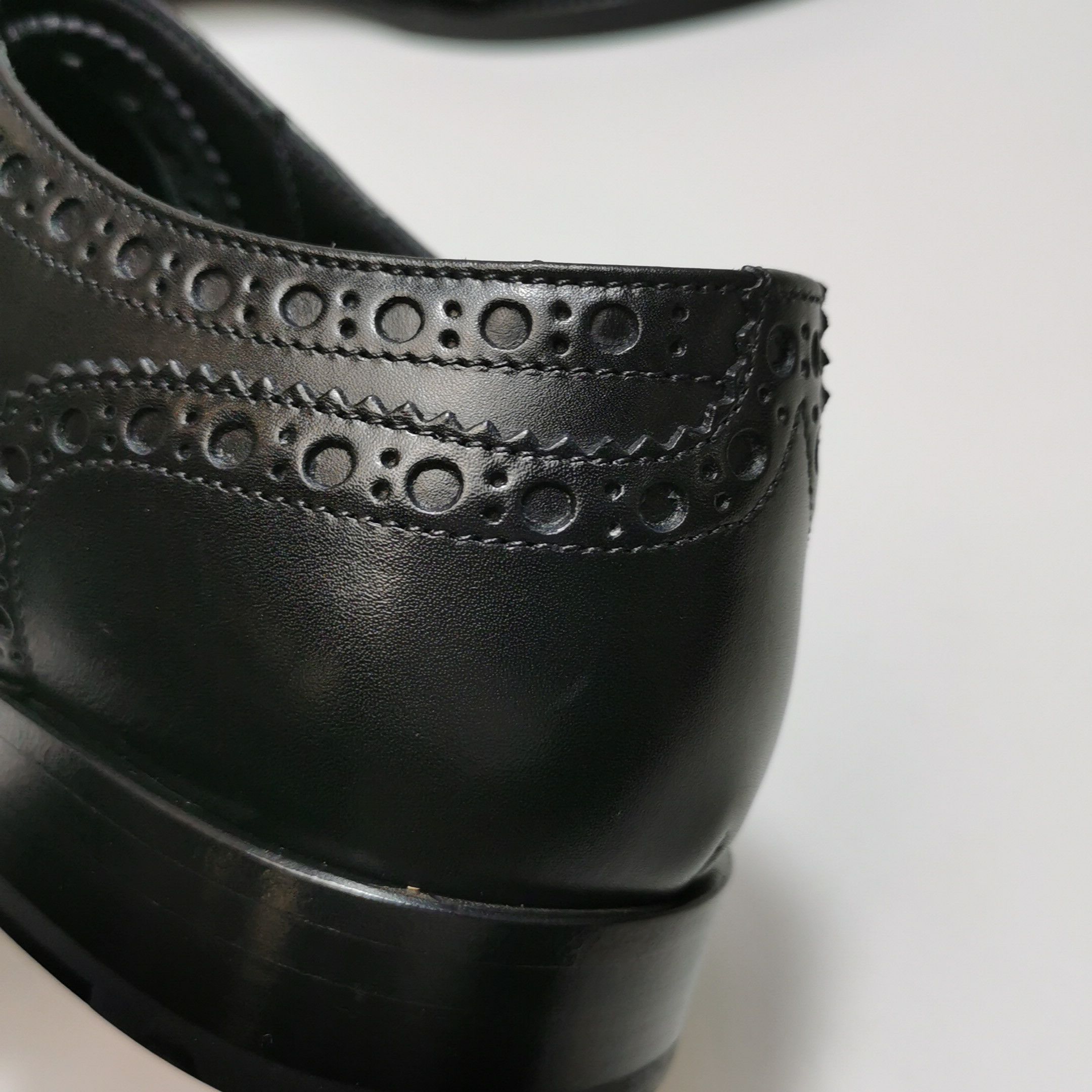 Burberry Burberry Chain Link Leather Brogues 40 Size US 7 / EU 40 - 9 Thumbnail