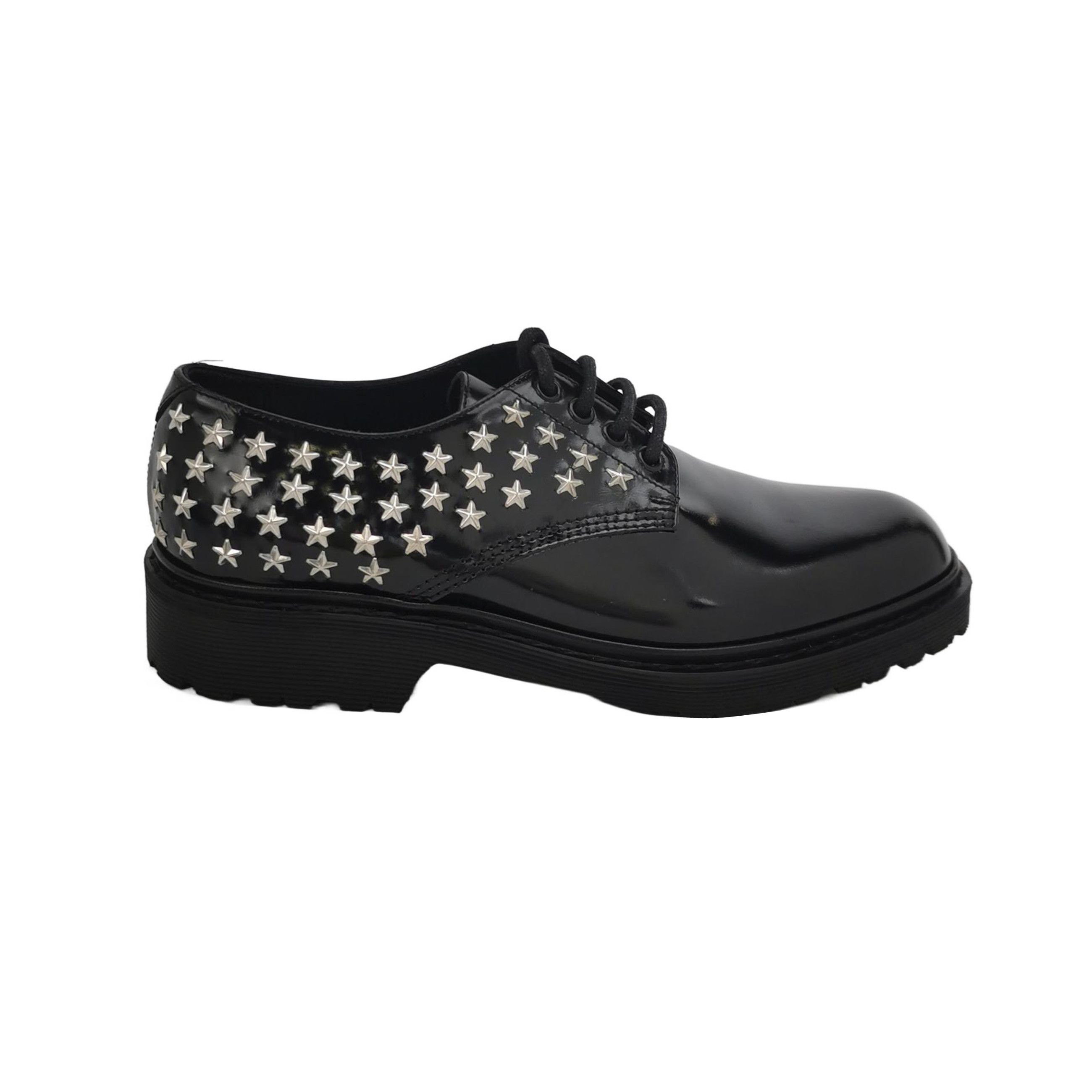 Saint Laurent Paris Saint Laurent Star Studded Leather Derby Size 40 Size US 7 / EU 40 - 2 Thumbnail