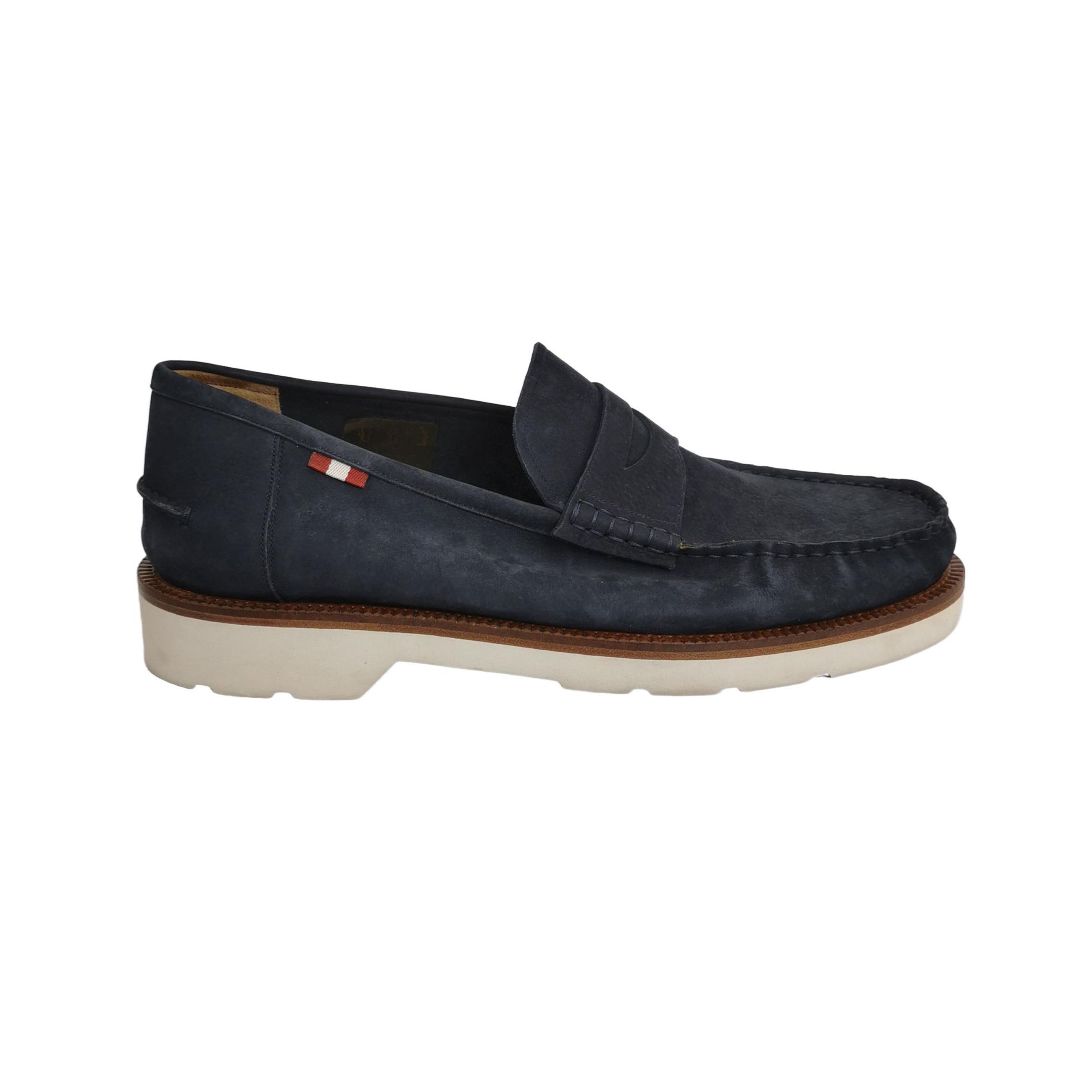 Bally Bally Nubuck Stripe Casual Leather Shoes 42 Size US 9 / EU 42 - 2 Thumbnail