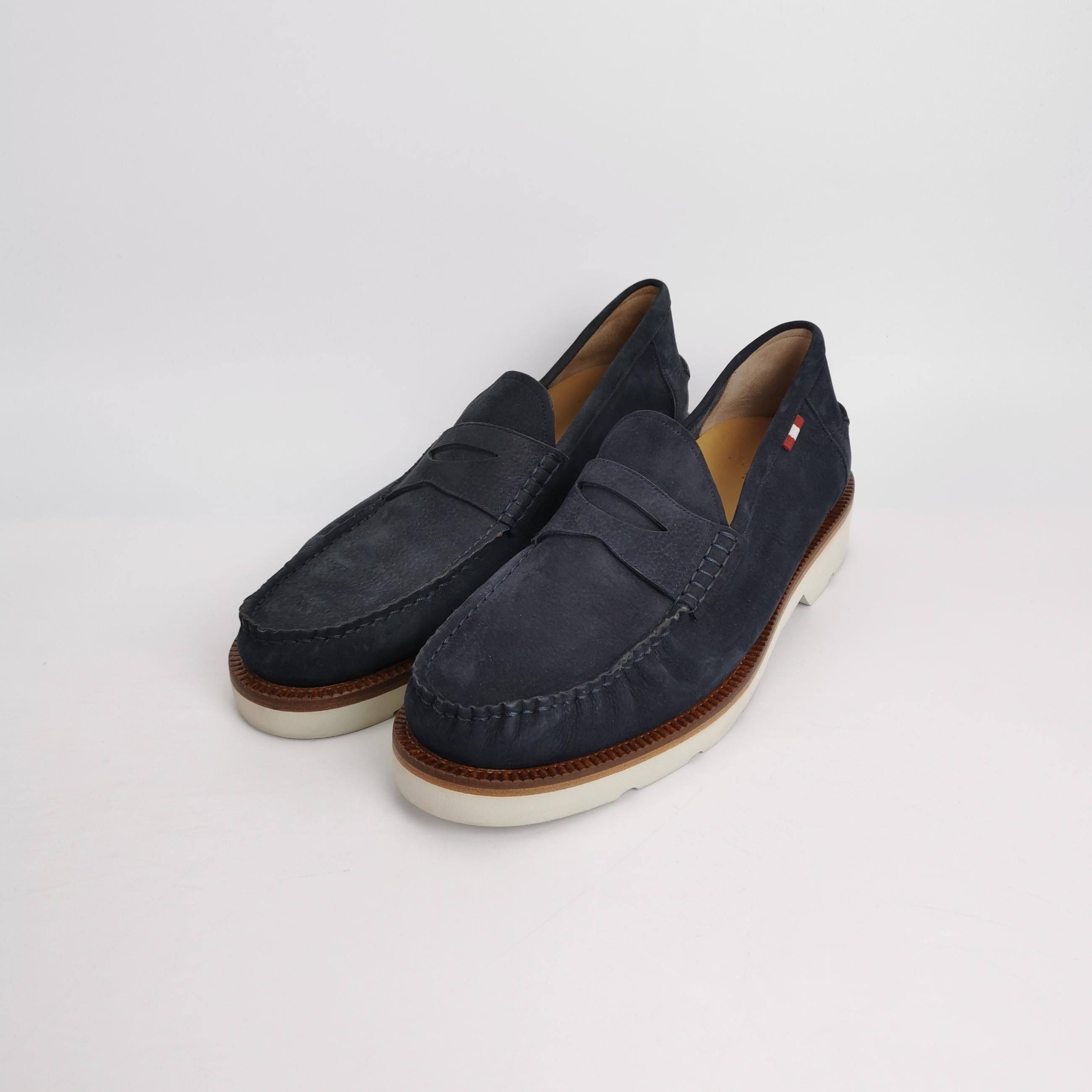 Bally Bally Nubuck Stripe Casual Leather Shoes 42 Size US 9 / EU 42 - 3 Thumbnail