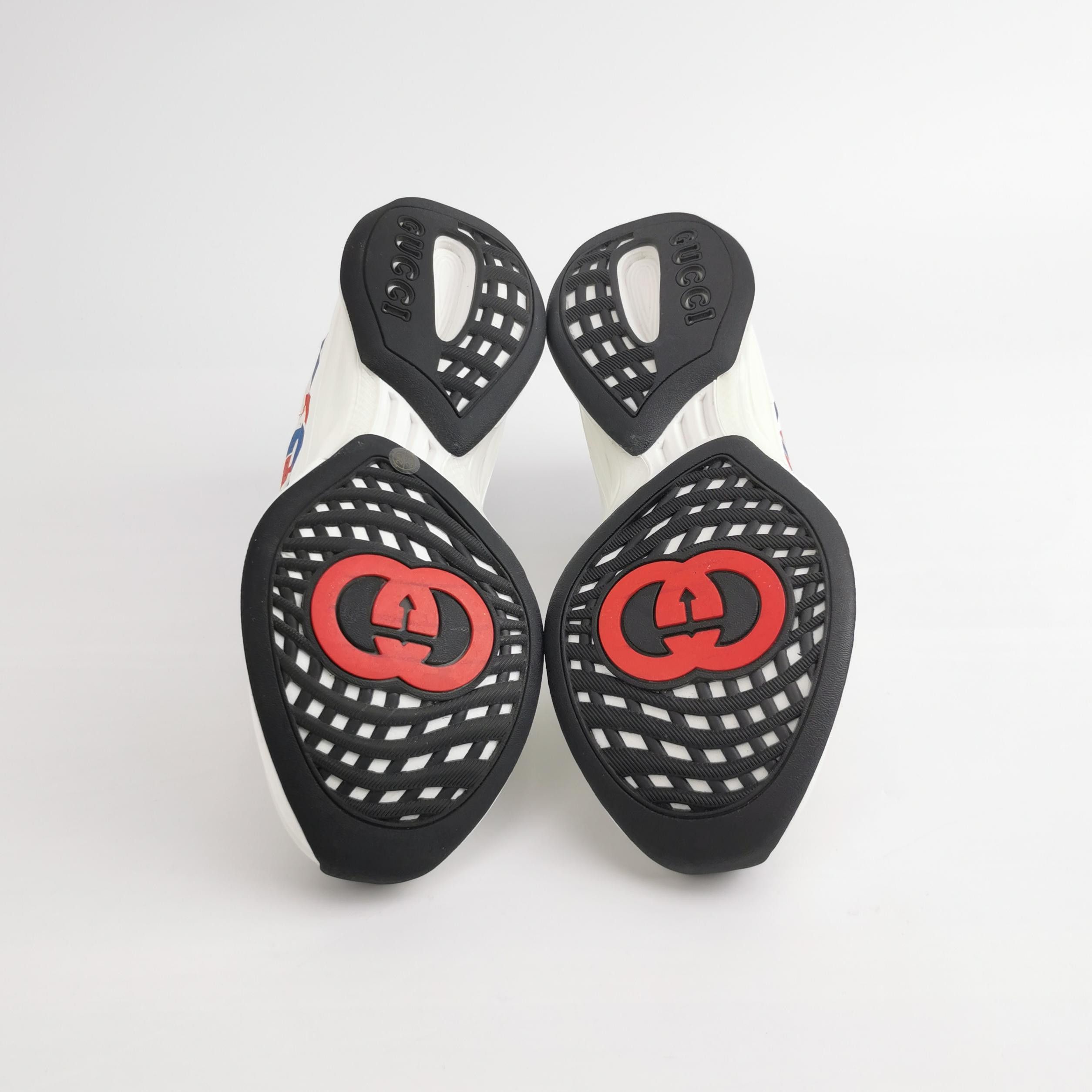 Gucci Gucci Run Interlocking G Logo Sneakers 39.5 Size US 6 / EU 39 - 6 Thumbnail