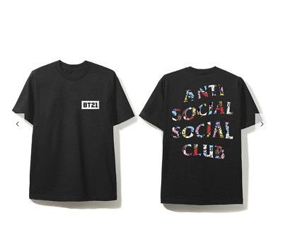 Bts x hot sale anti social