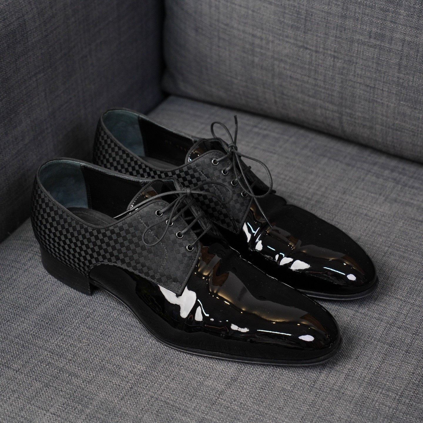 Louis Vuitton Louis Vuitton Formal Plaid Lowtop Sneakers 7 Men Size US 7 / EU 40 - 5 Thumbnail