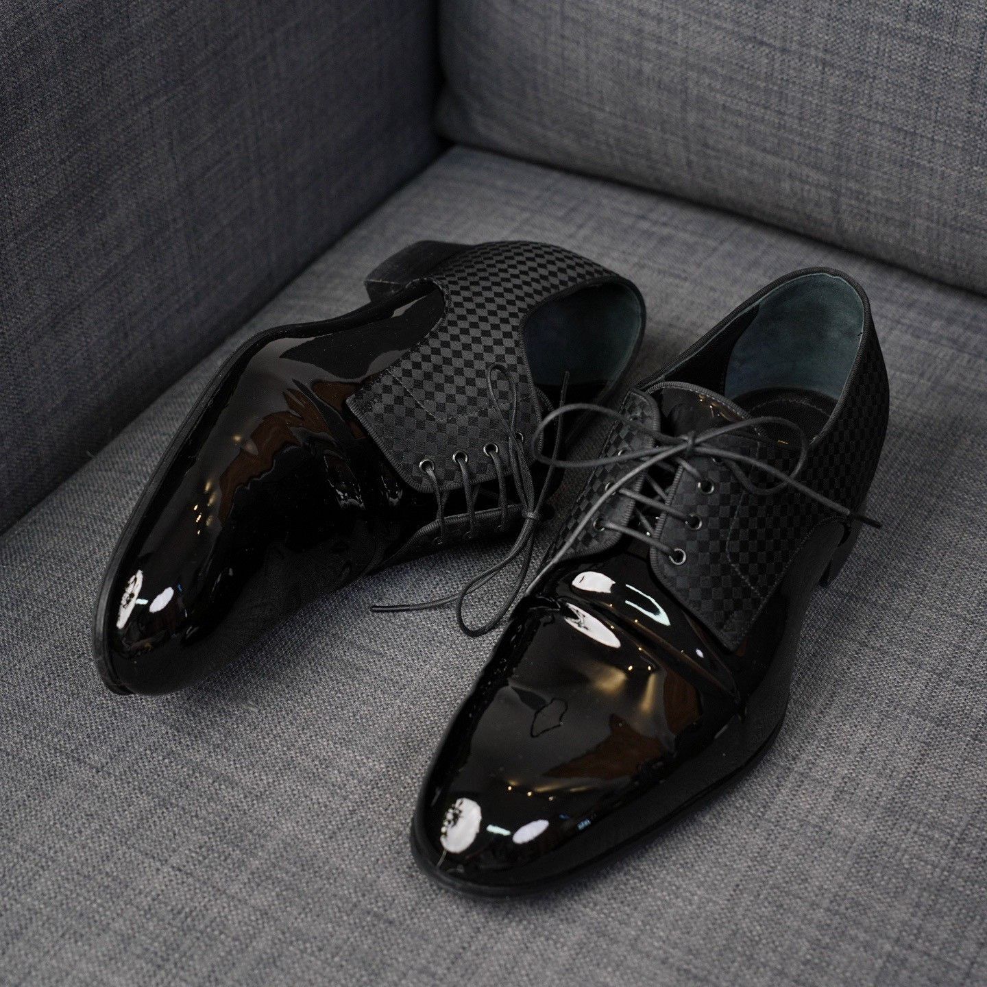 Louis Vuitton Louis Vuitton Formal Plaid Lowtop Sneakers 7 Men Size US 7 / EU 40 - 2 Thumbnail