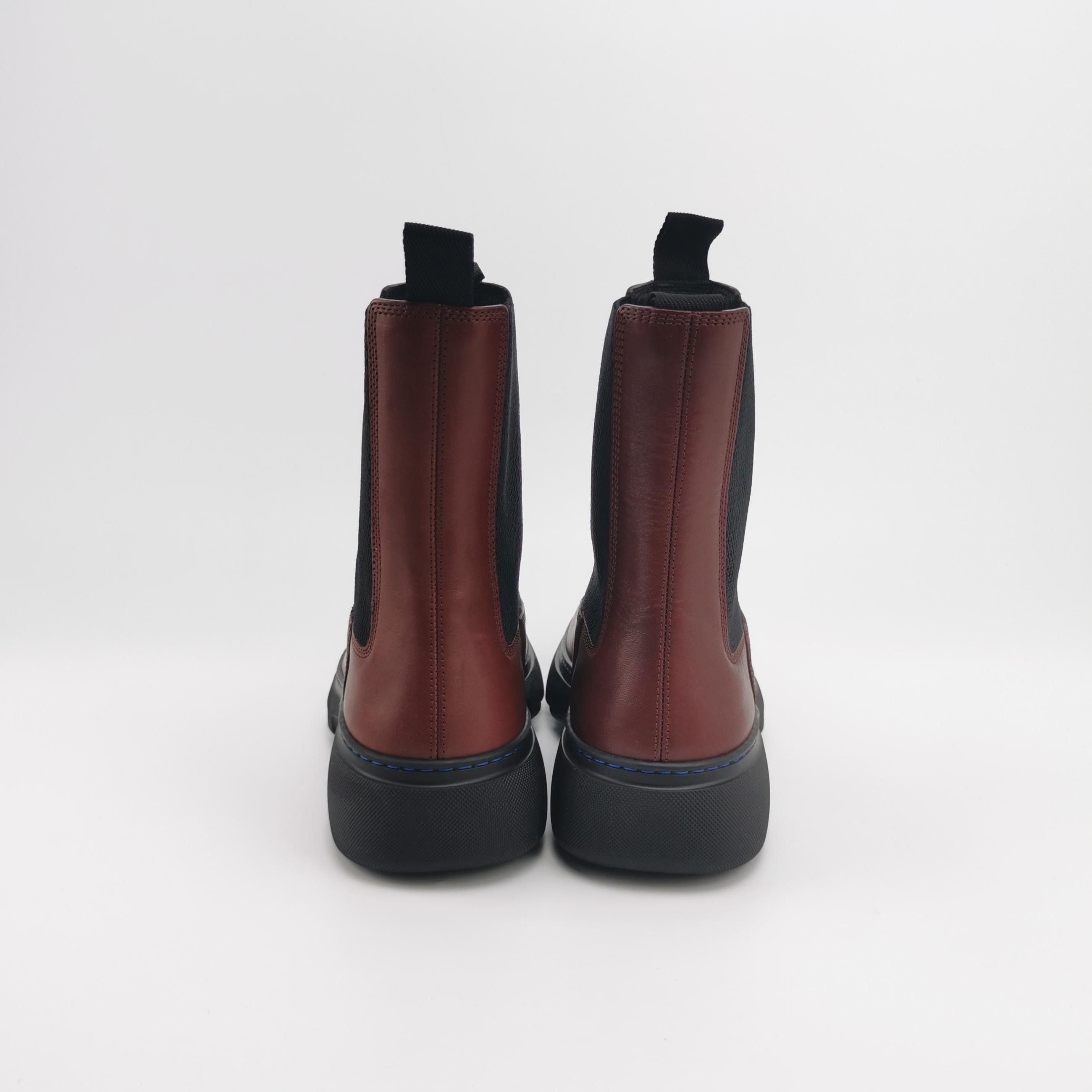 Burberry Burberry Creeper Leather Chelsea Boots 41 Size US 8 / EU 41 - 5 Thumbnail