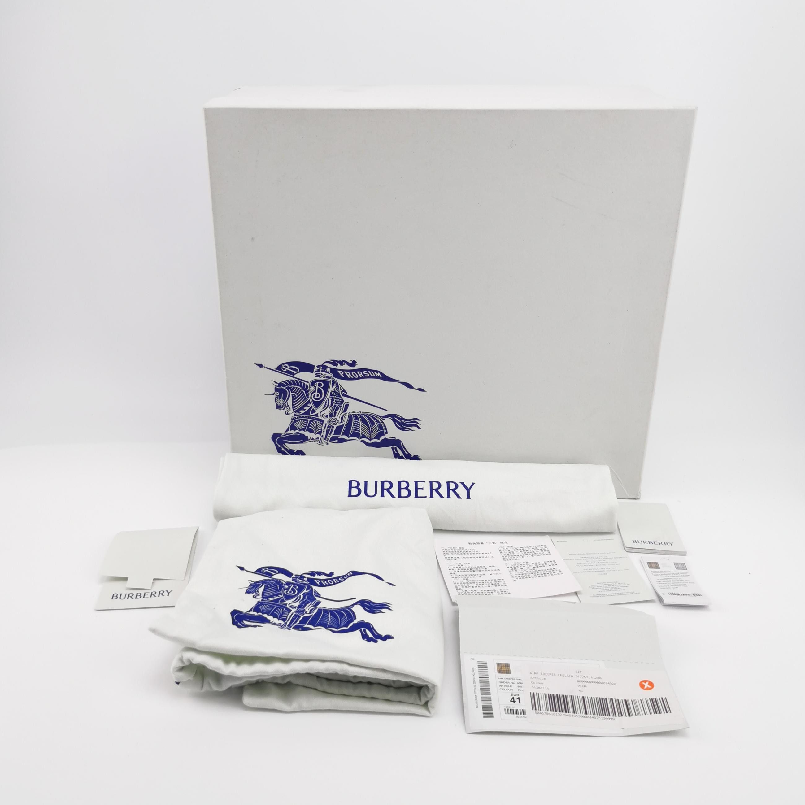 Burberry Burberry Creeper Leather Chelsea Boots 41 Size US 8 / EU 41 - 7 Thumbnail