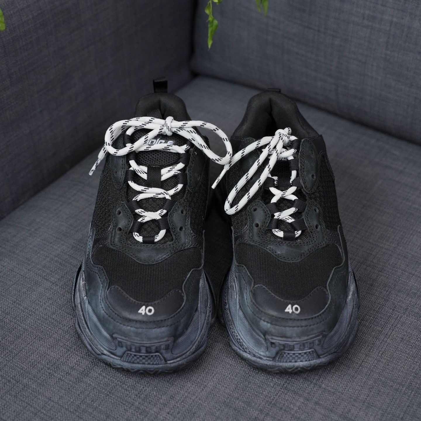 Balenciaga Balenciaga Black Lowtop Sneakers 7 Men Size US 7 / EU 40 - 4 Thumbnail