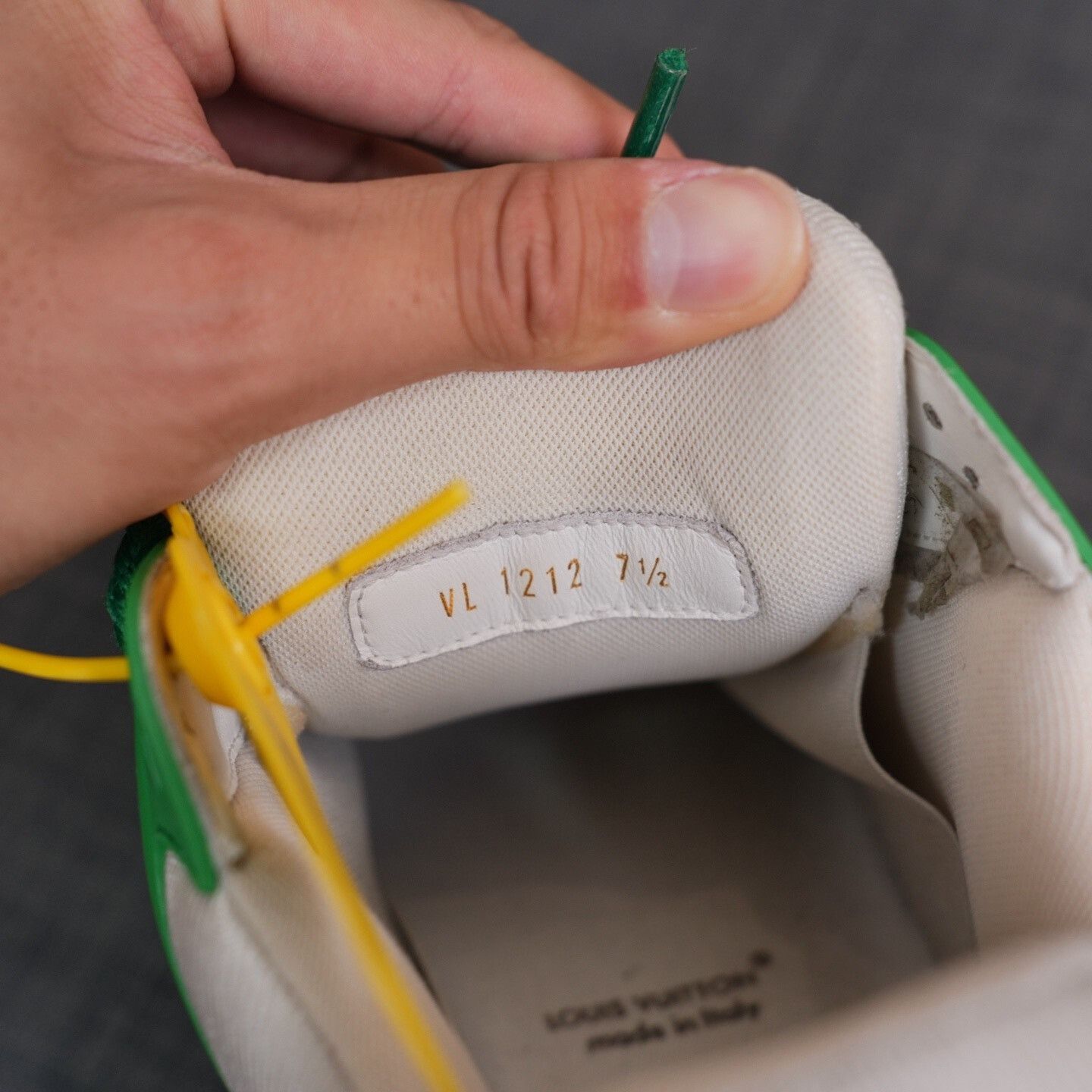 Louis Vuitton Louis Vuitton Training Green Lowtop Sneakers 8.5 Men Size US 8.5 / EU 41-42 - 7 Thumbnail