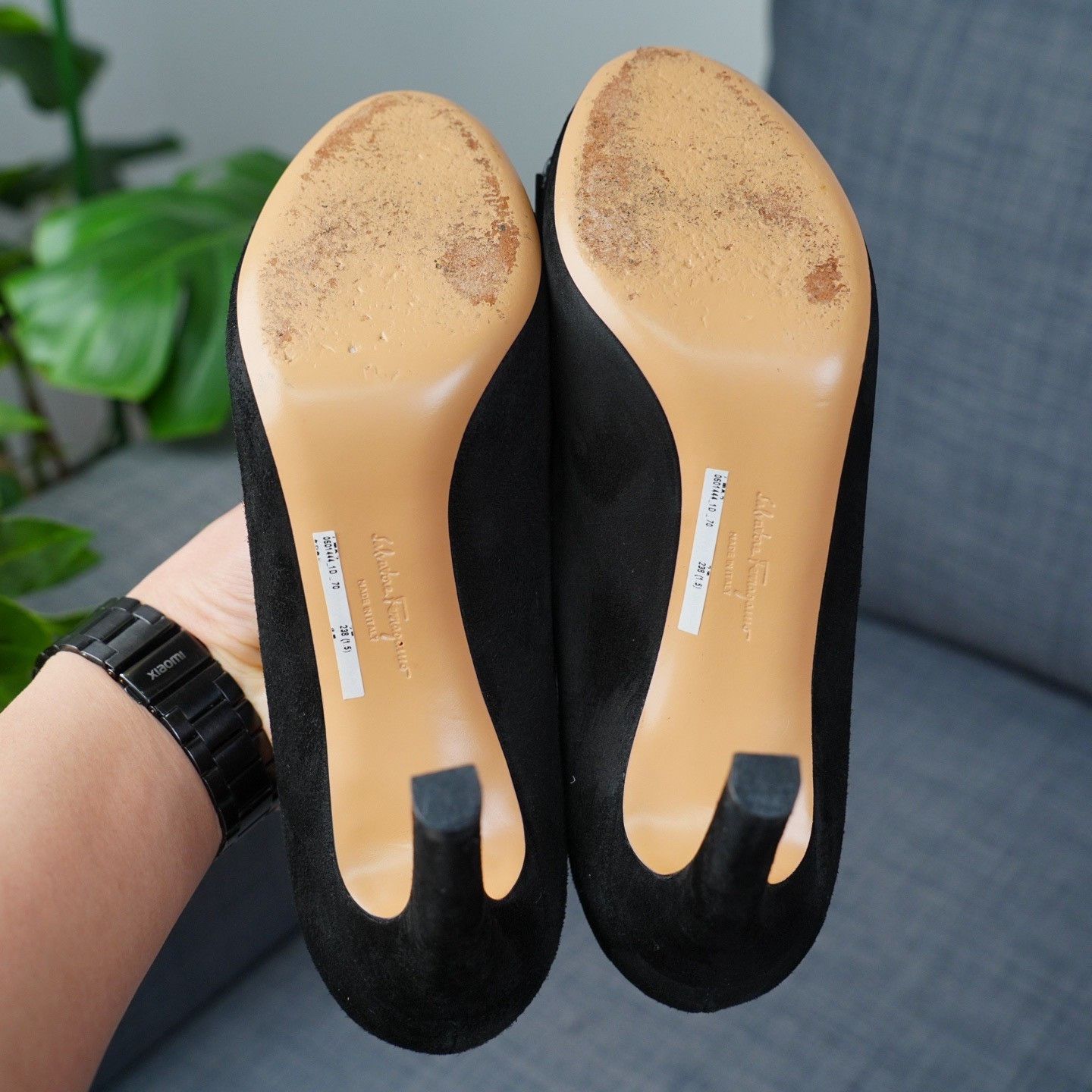 Salvatore Ferragamo Salvatore Ferragamo Black Lowtop Sneakers us_7 Women Size US 7 / IT 37 - 8 Thumbnail
