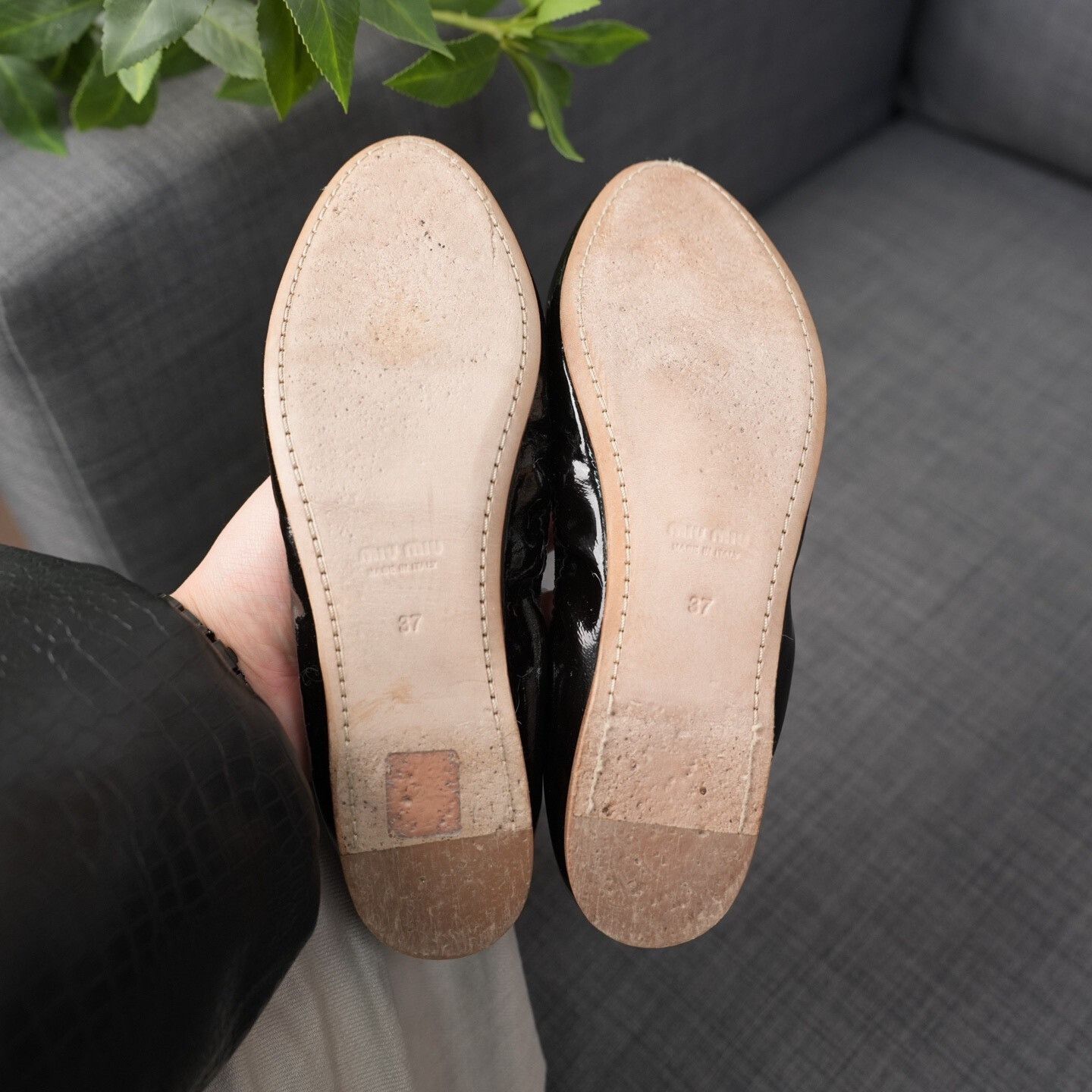 Miu Miu Miu Miu Clear Black Lowtop Sneakers us_7 Women Size US 7 / IT 37 - 7 Thumbnail
