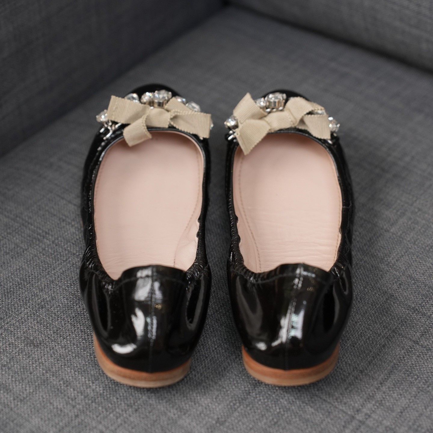 Miu Miu Miu Miu Clear Black Lowtop Sneakers us_7 Women Size US 7 / IT 37 - 5 Thumbnail