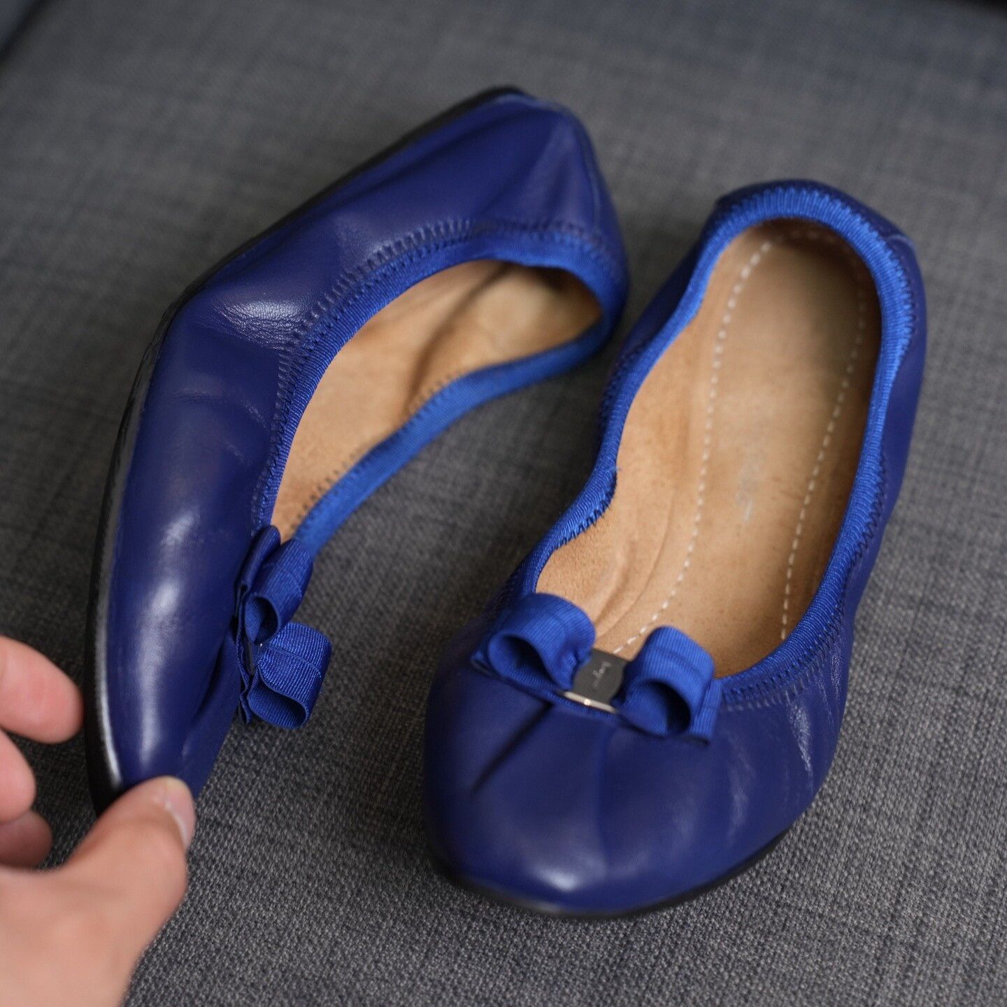 Salvatore Ferragamo Salvatore Ferragamo Blue Lowtop Sneakers us_7 Women Size US 7 / IT 37 - 2 Thumbnail
