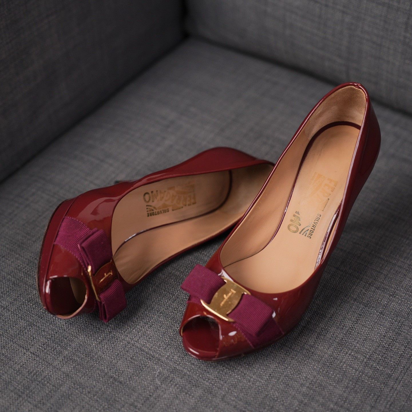 Salvatore Ferragamo Salvatore Ferragamo Red Lowtop Sneakers us_7 Women Size US 7 / IT 37 - 2 Thumbnail