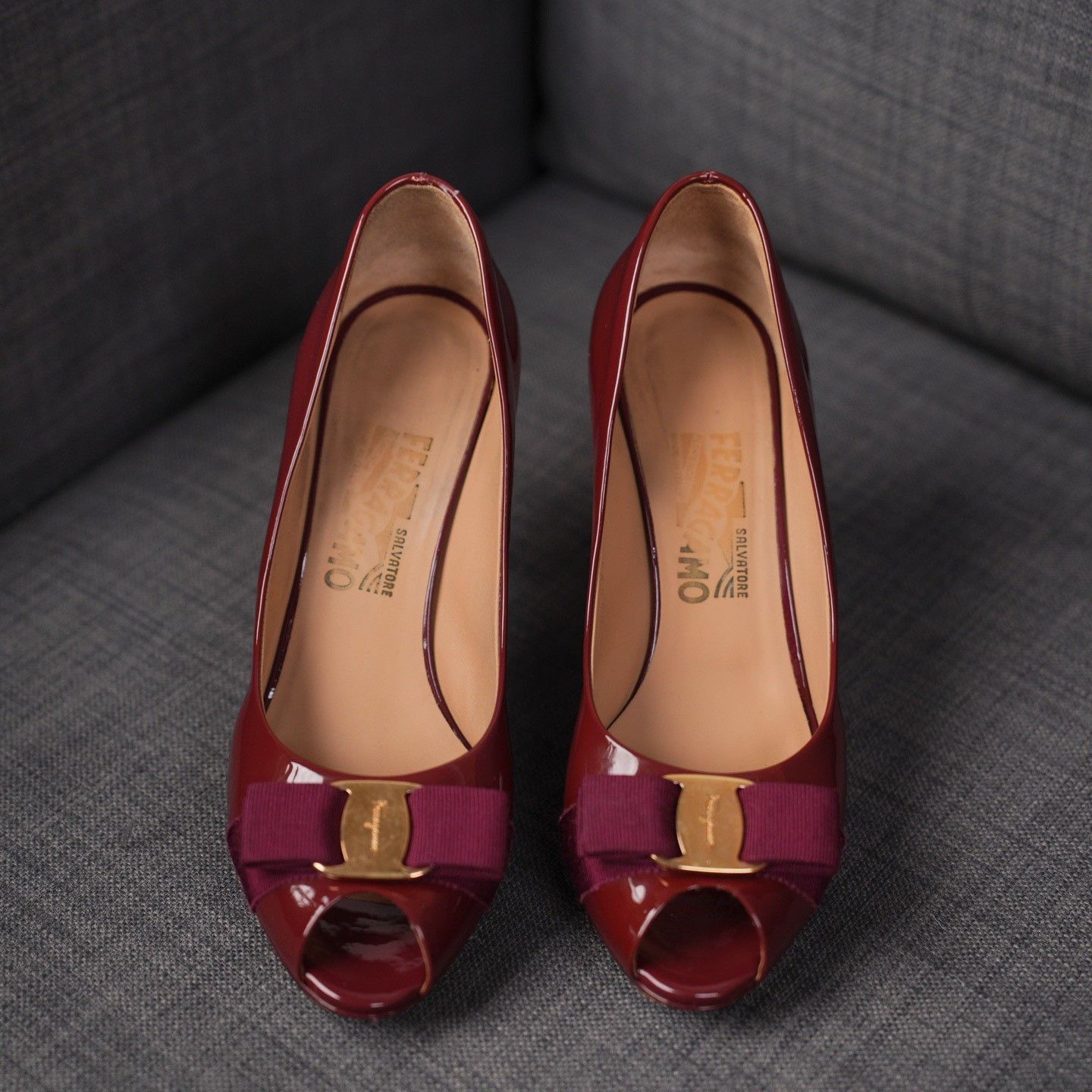 Salvatore Ferragamo Salvatore Ferragamo Red Lowtop Sneakers us_7 Women Size US 7 / IT 37 - 4 Thumbnail