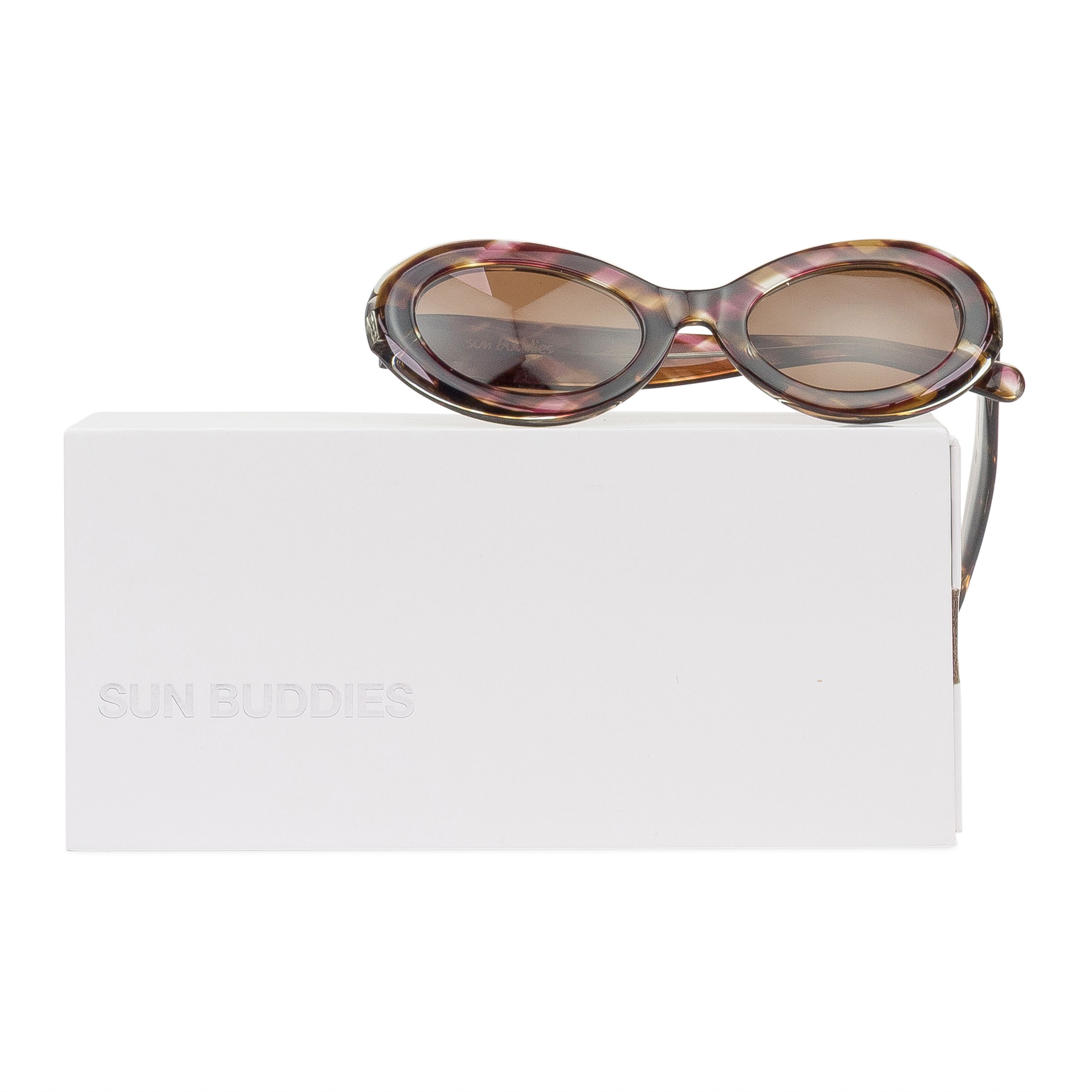 Sun Buddies Sun Buddies PINK IRIS SUNGLASSES SIZE OS Size ONE SIZE - 7 Thumbnail