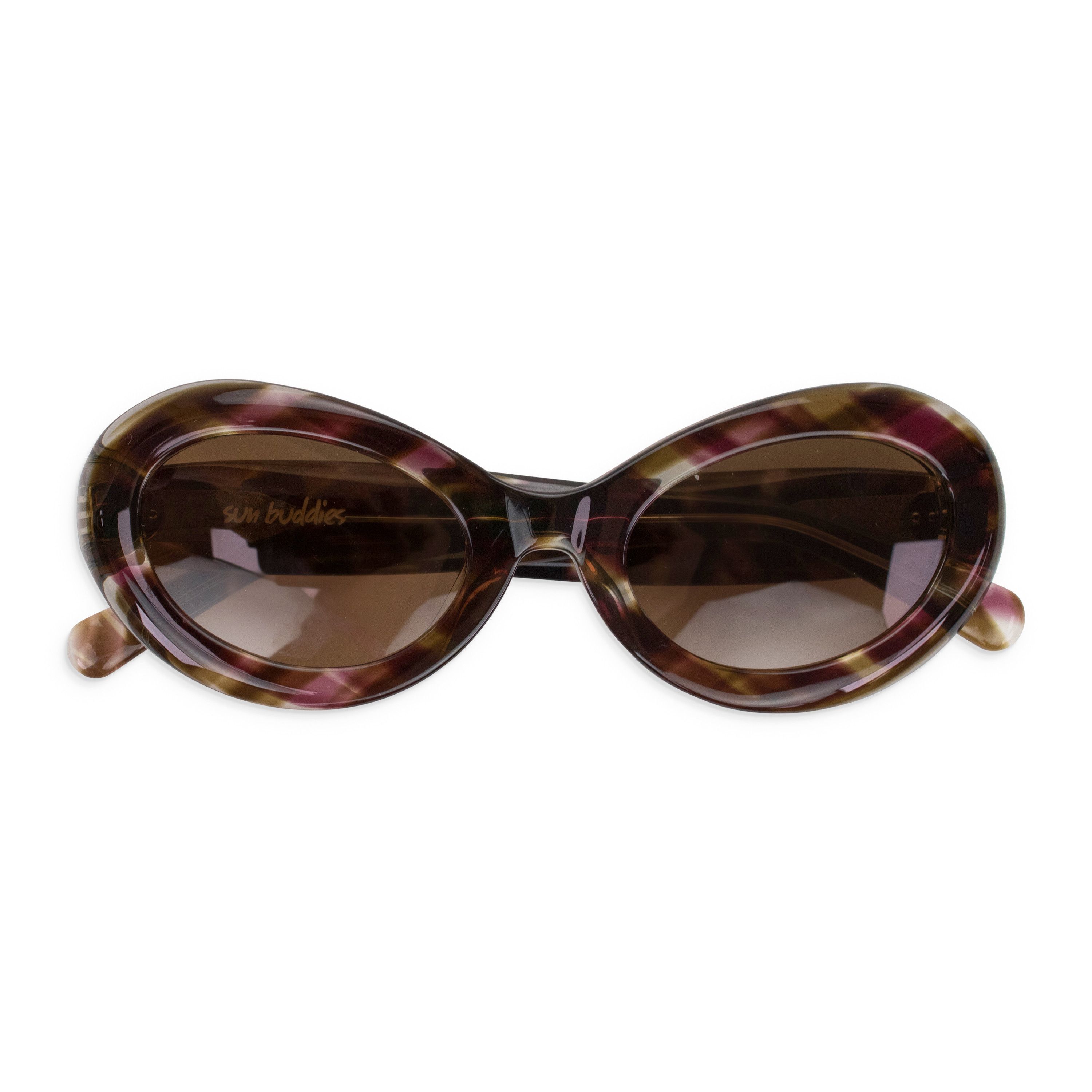 Sun Buddies Sun Buddies PINK IRIS SUNGLASSES SIZE OS Size ONE SIZE - 3 Thumbnail