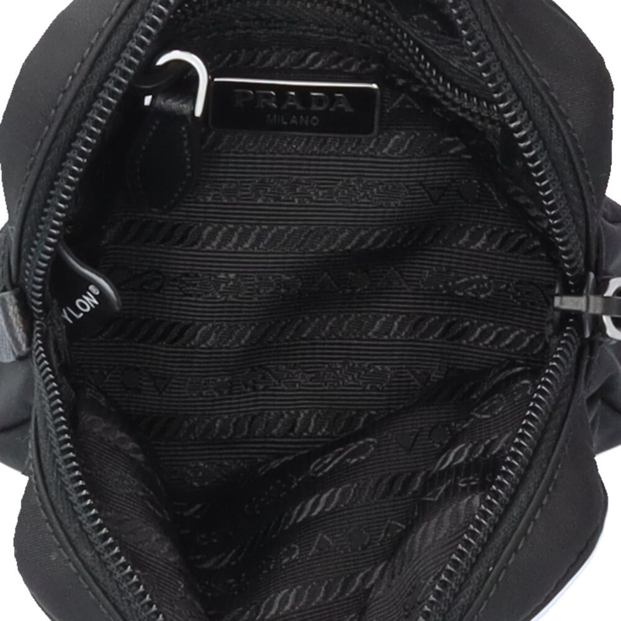 Prada Prada Micro Nylon Pouch Handbag 1ND339 Men's Women's PRADA Size ONE SIZE - 7 Thumbnail
